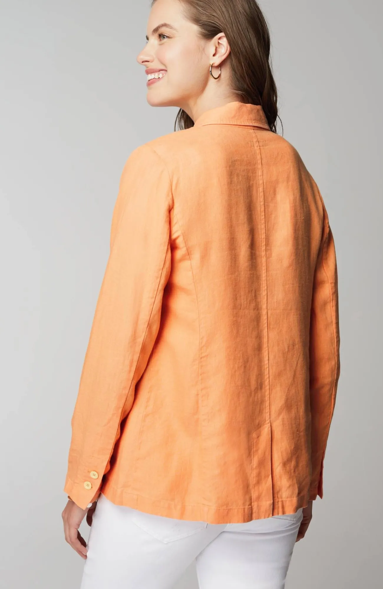 J.Jill Summer Linen Blazer Outlet