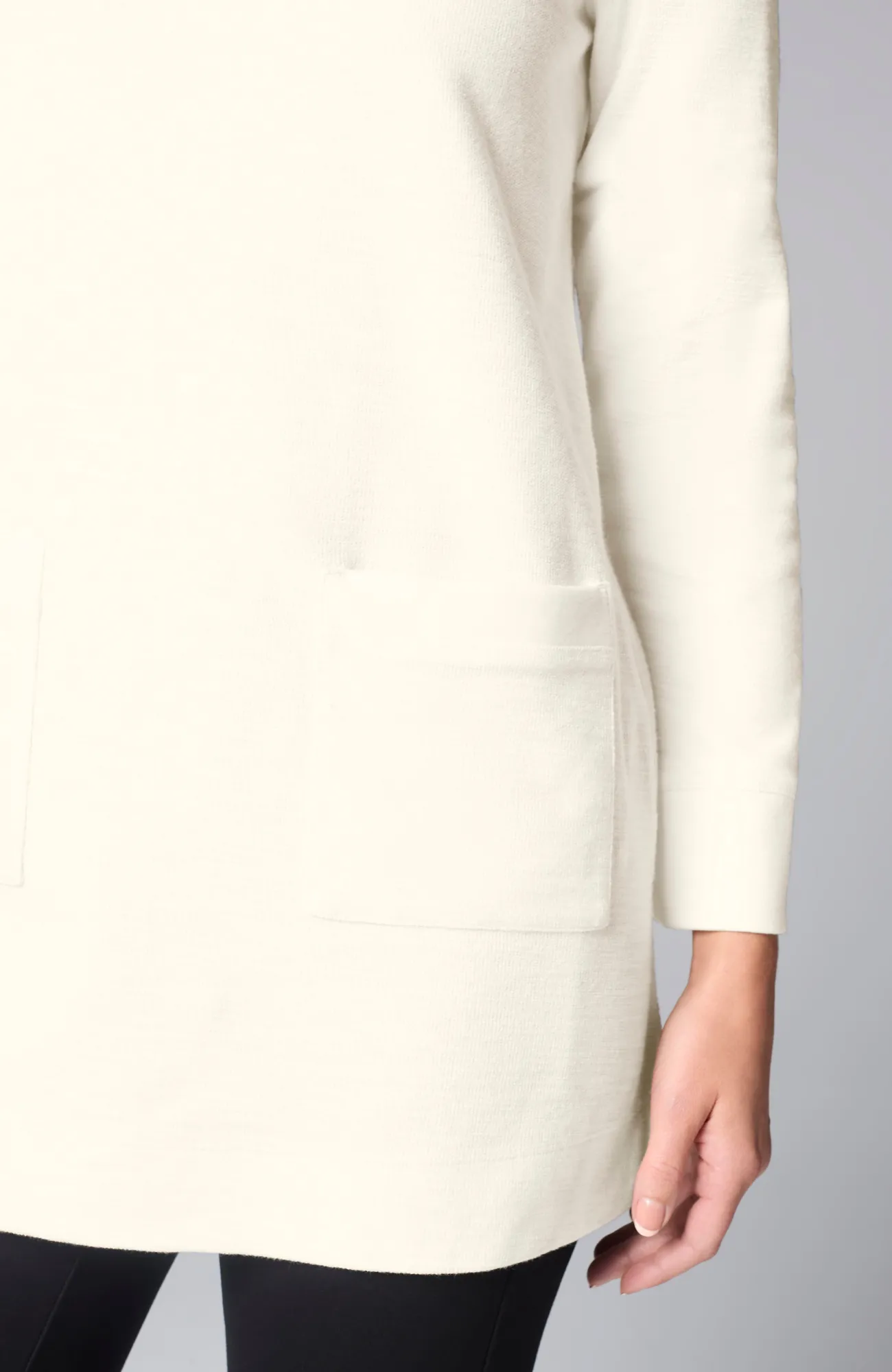 J.Jill Textured Patch-Pocket Tunic Fashion