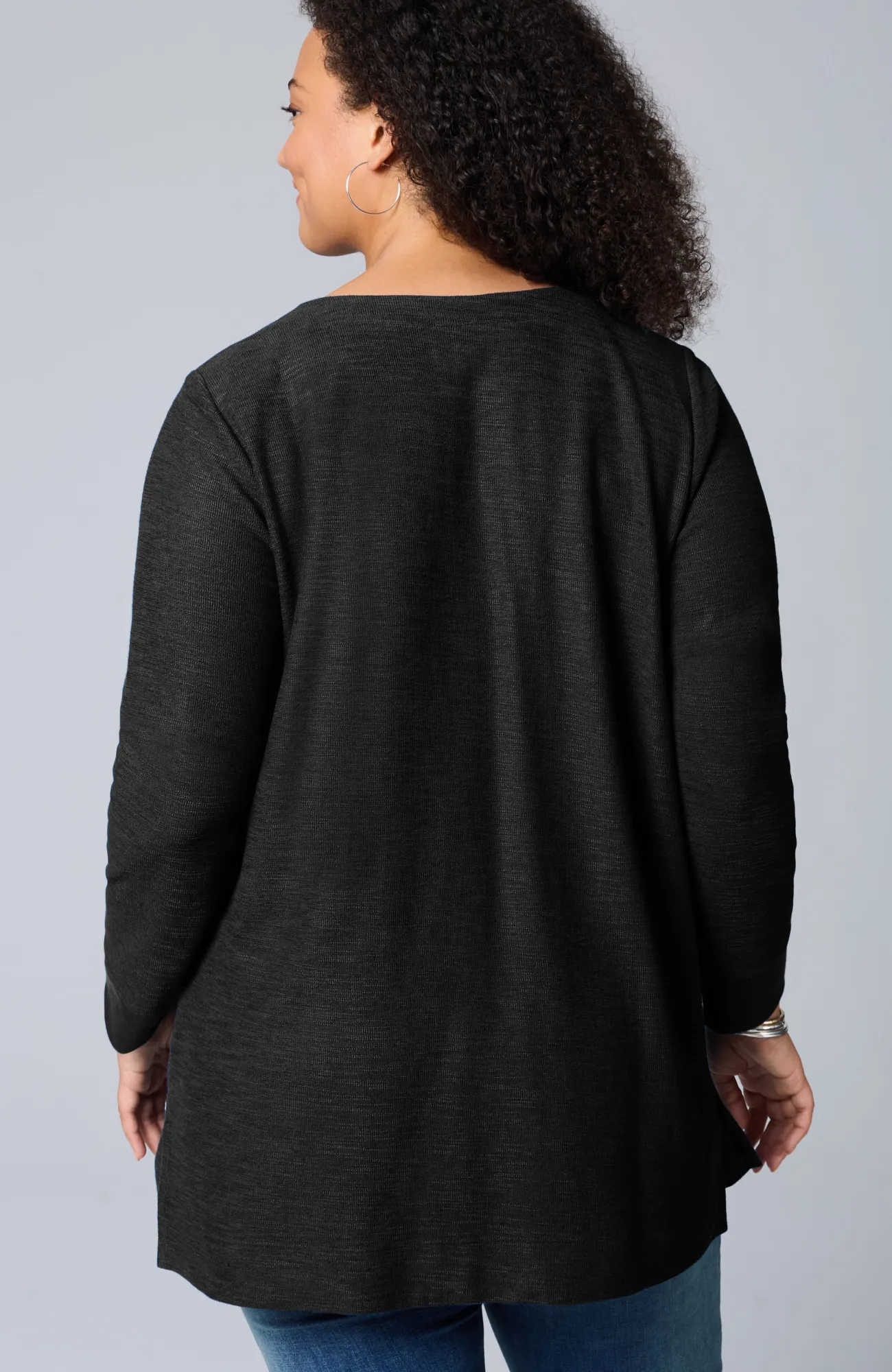 J.Jill Textured Patch-Pocket Tunic Fashion