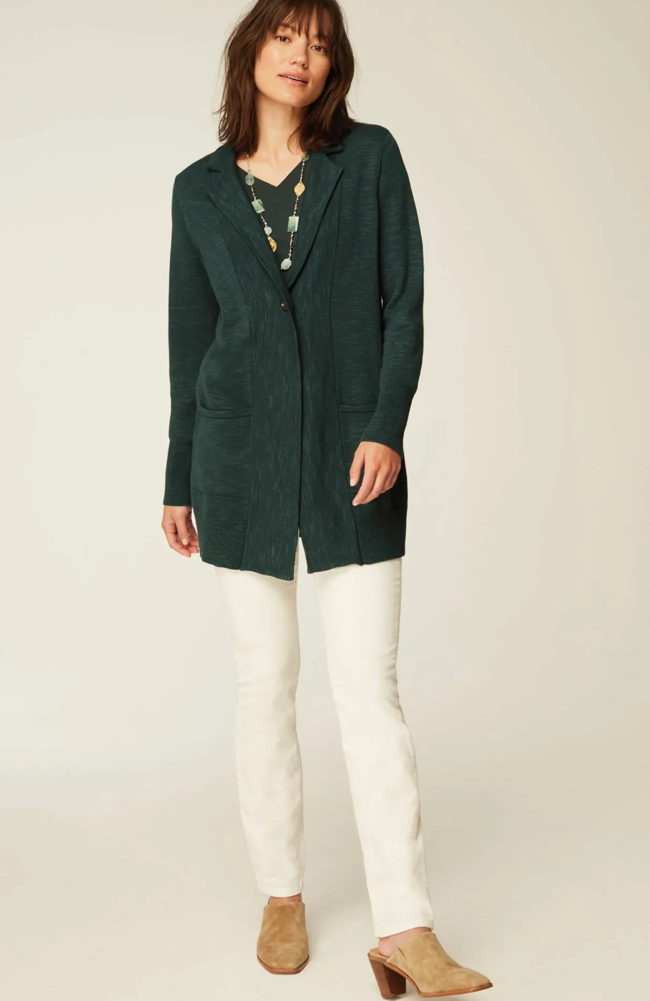 J.Jill Textured Sweater-Jacket Discount