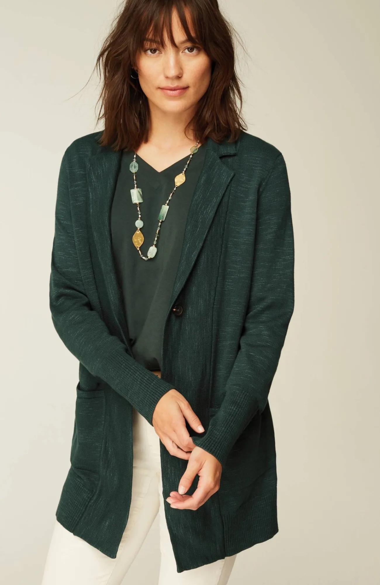 J.Jill Textured Sweater-Jacket Discount