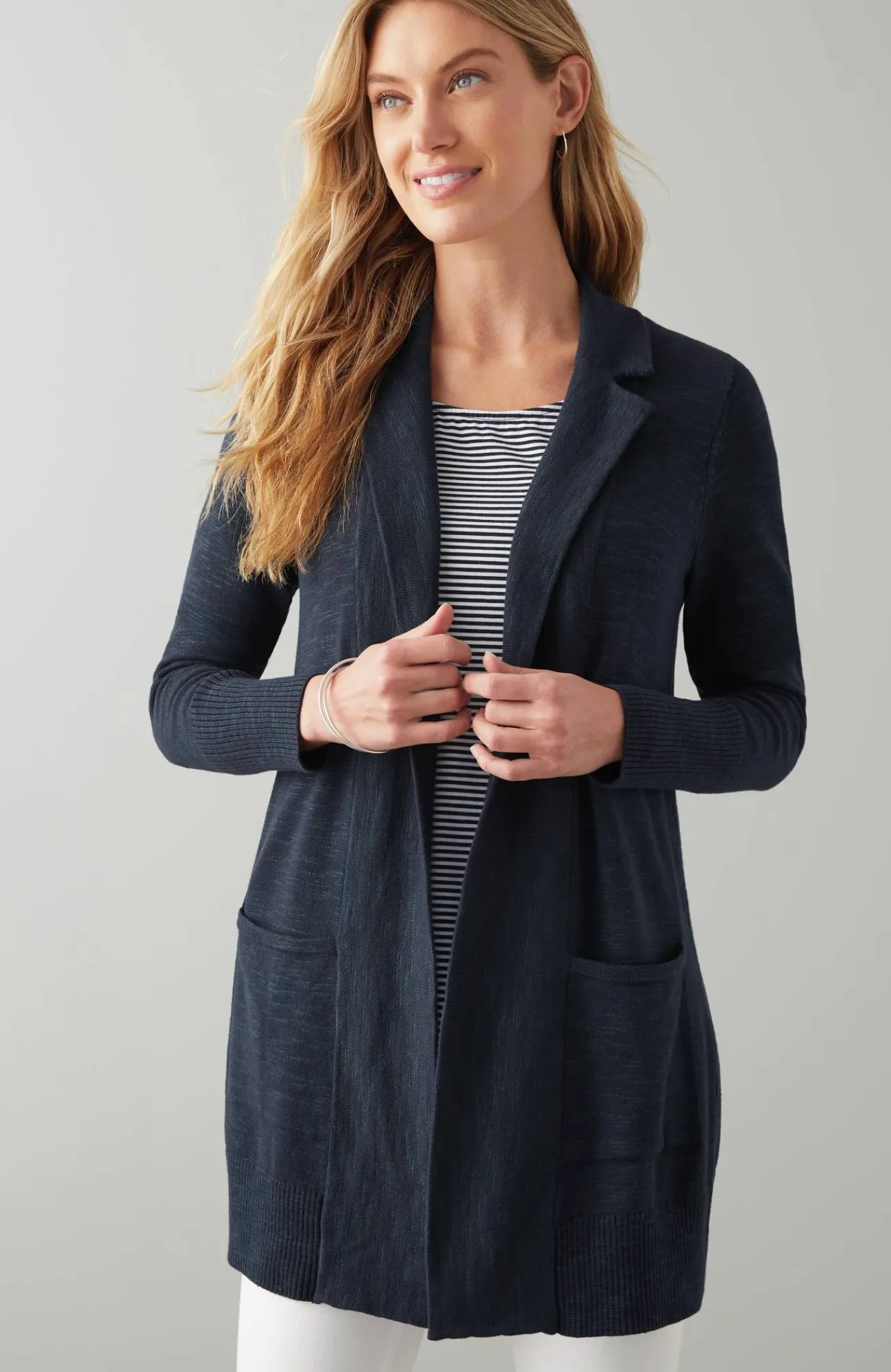 J.Jill Textured Sweater-Jacket Discount
