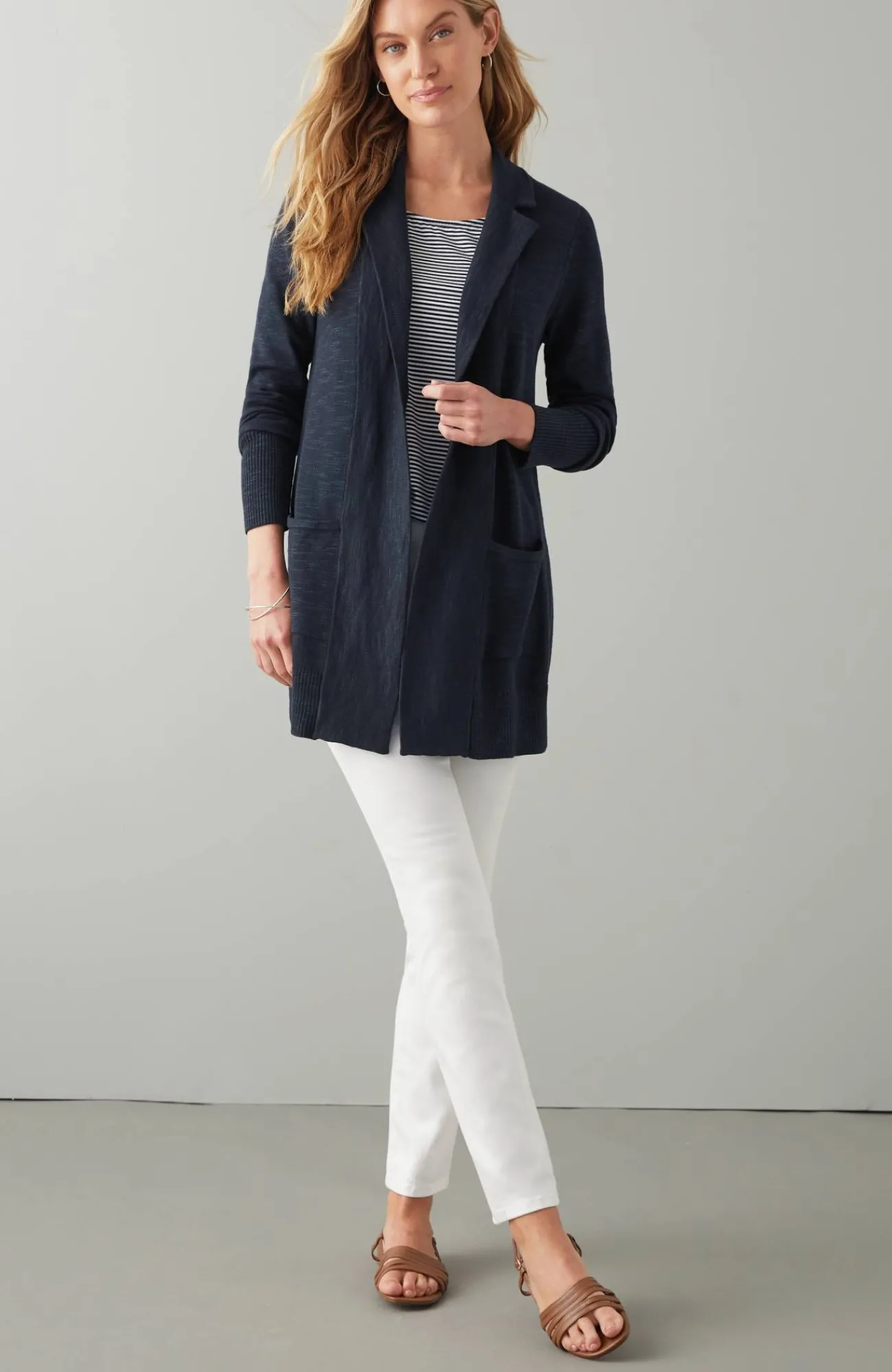 J.Jill Textured Sweater-Jacket Discount