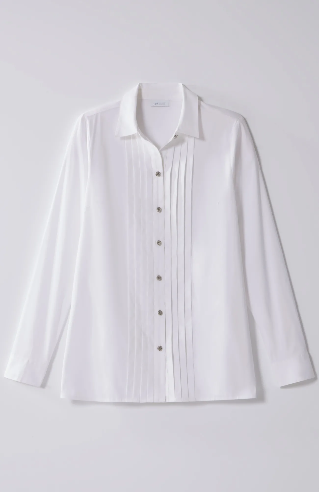 J.Jill The Modern Tuxedo Shirt White Outlet