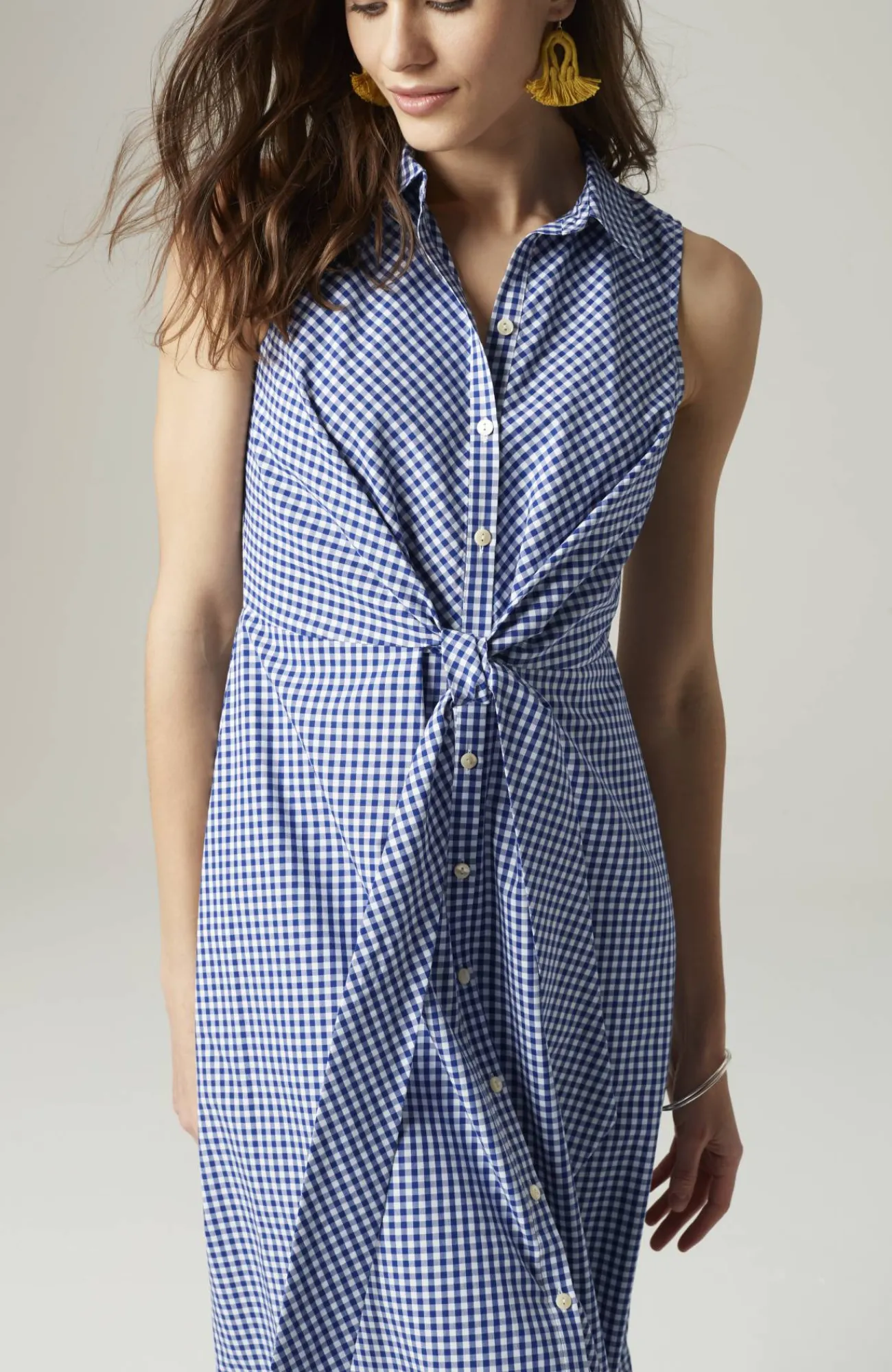 J.Jill Tie-Front Shirtdress Cheap