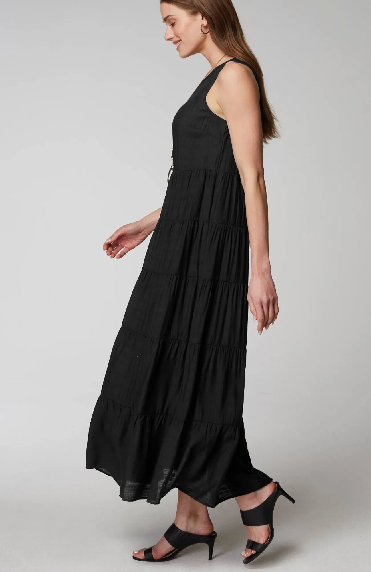 J.Jill Tiered A-Line Maxi Dress Sale