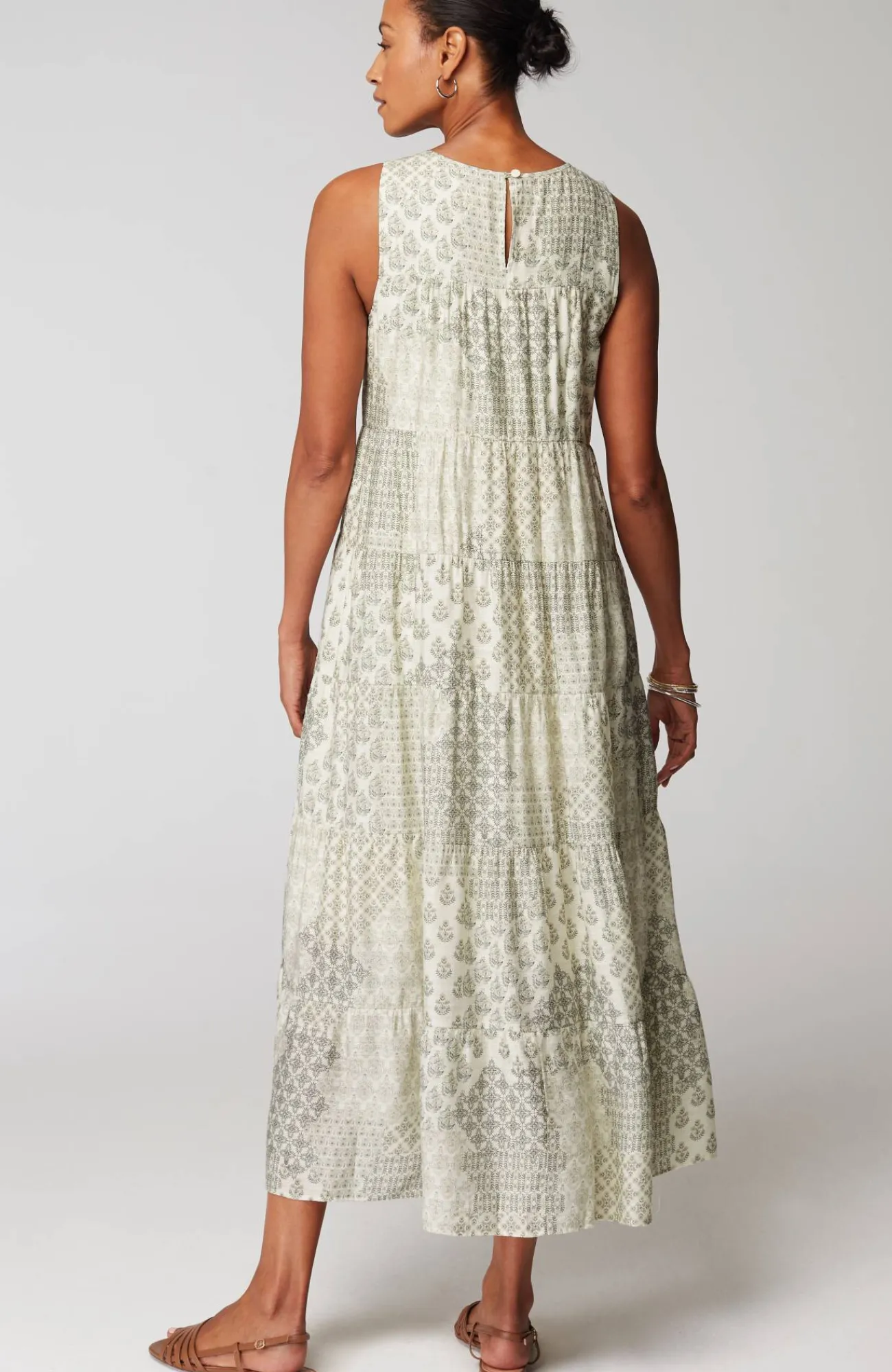 J.Jill Tiered A-Line Maxi Dress Sale