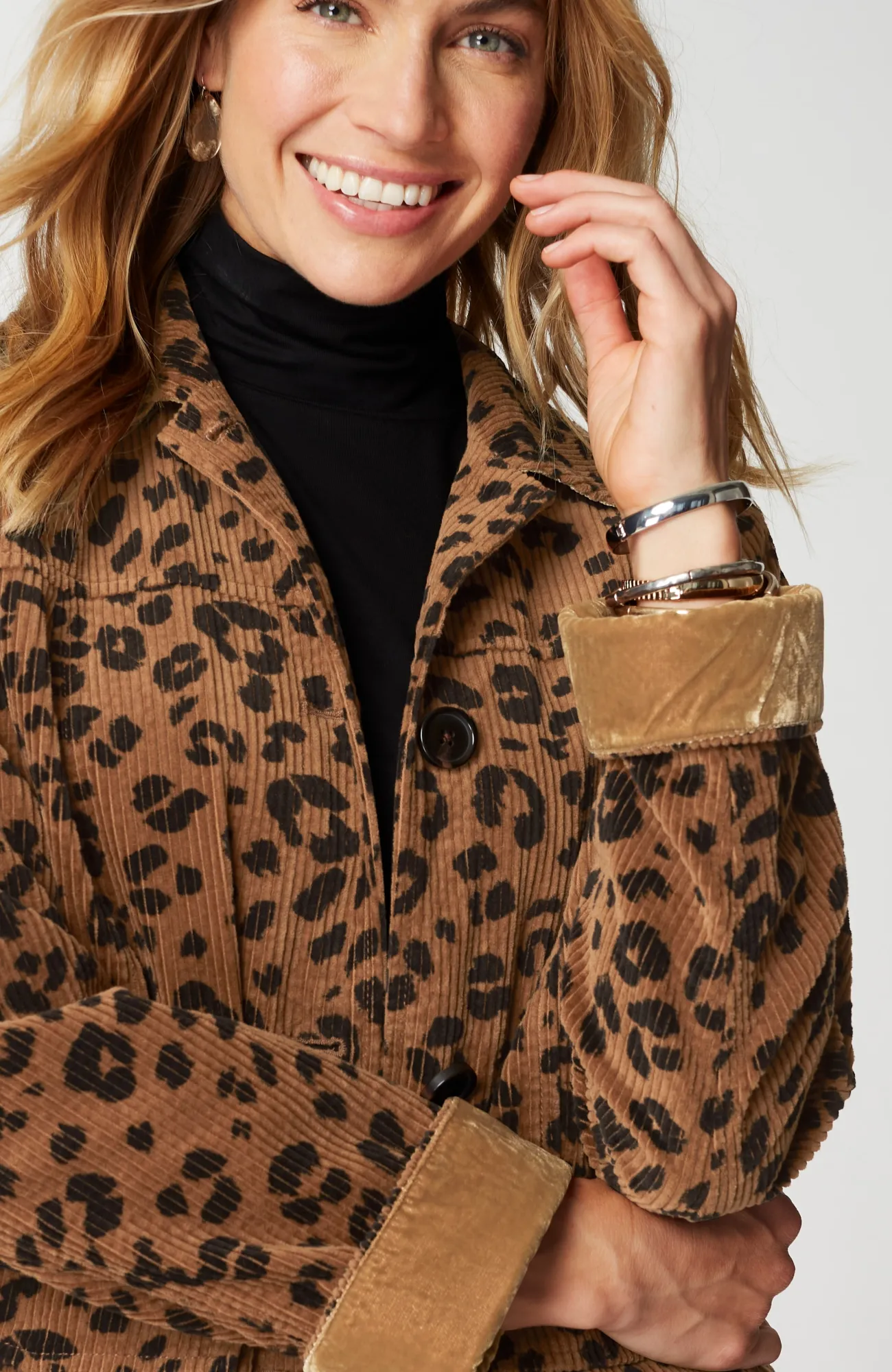 J.Jill Tumbled-Cord Coat Flash Sale