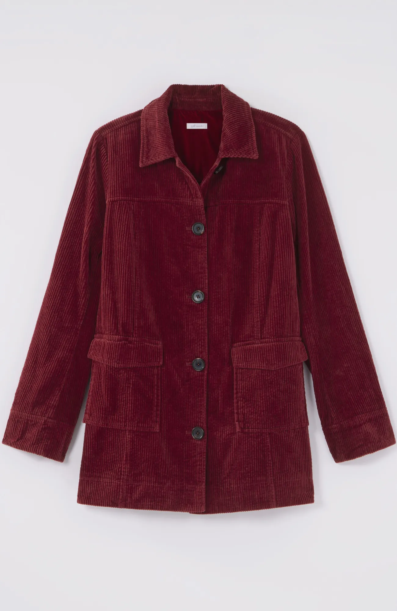 J.Jill Tumbled-Cord Coat Flash Sale