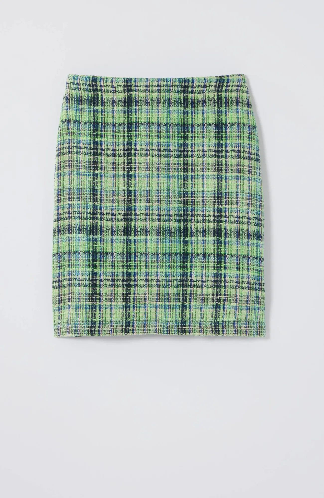 J.Jill Tweed A-Line Skirt Honeydew Multi Best