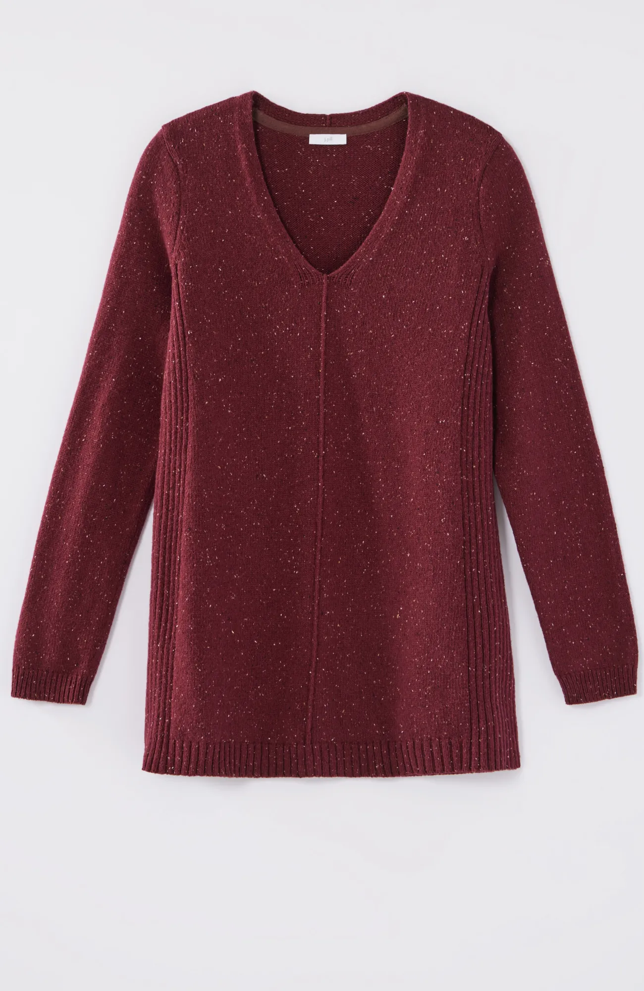 J.Jill Tweeded-Cotton Sweater Tunic Best Sale