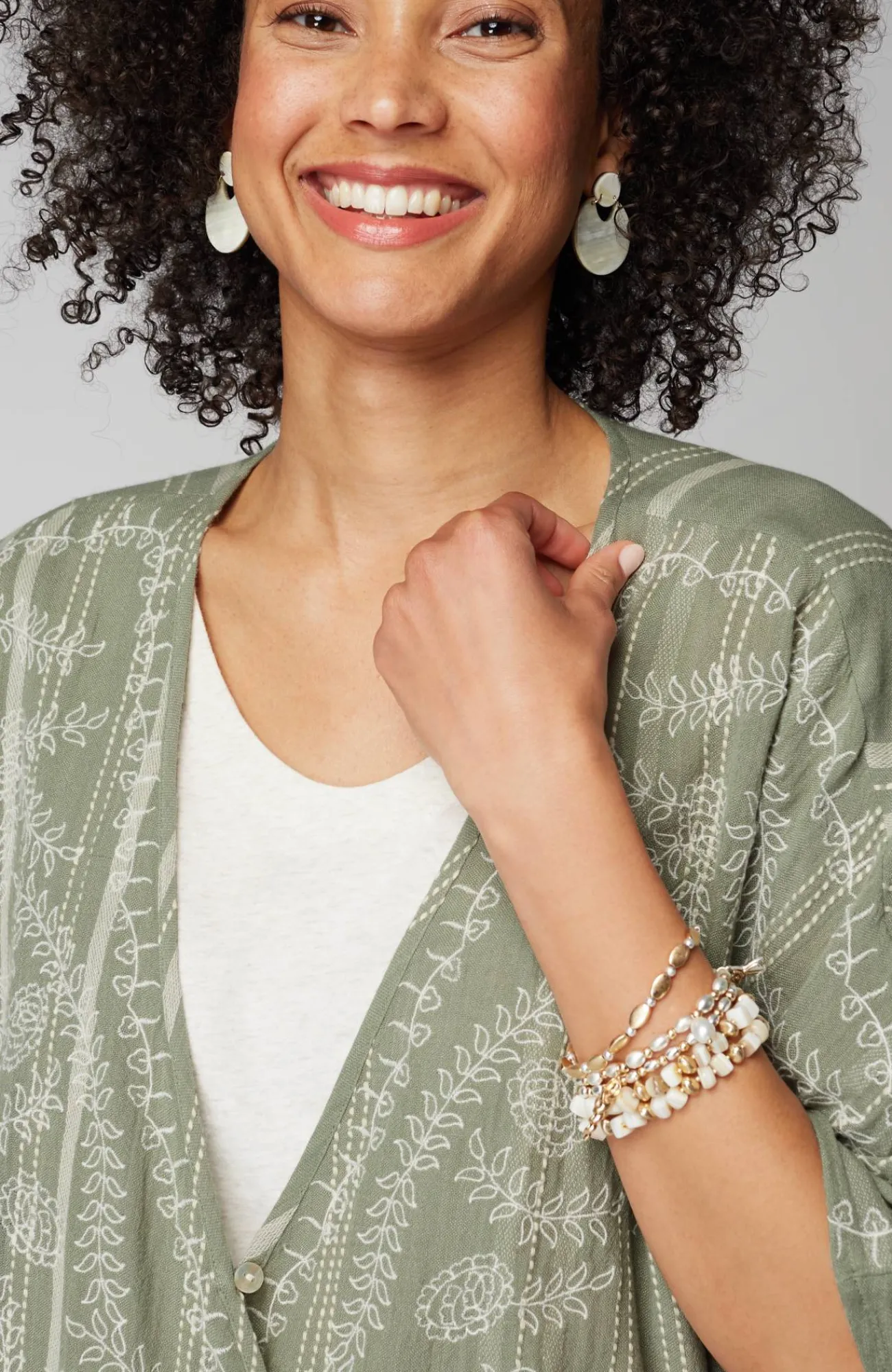J.Jill Twisted-Front Poncho Clearance
