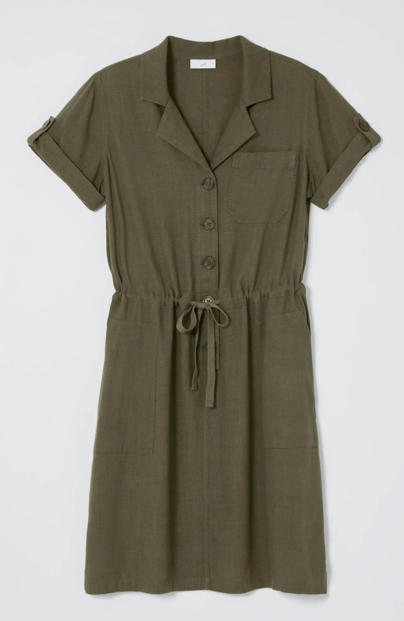 J.Jill Utility Shirtdress Pesto Best Sale