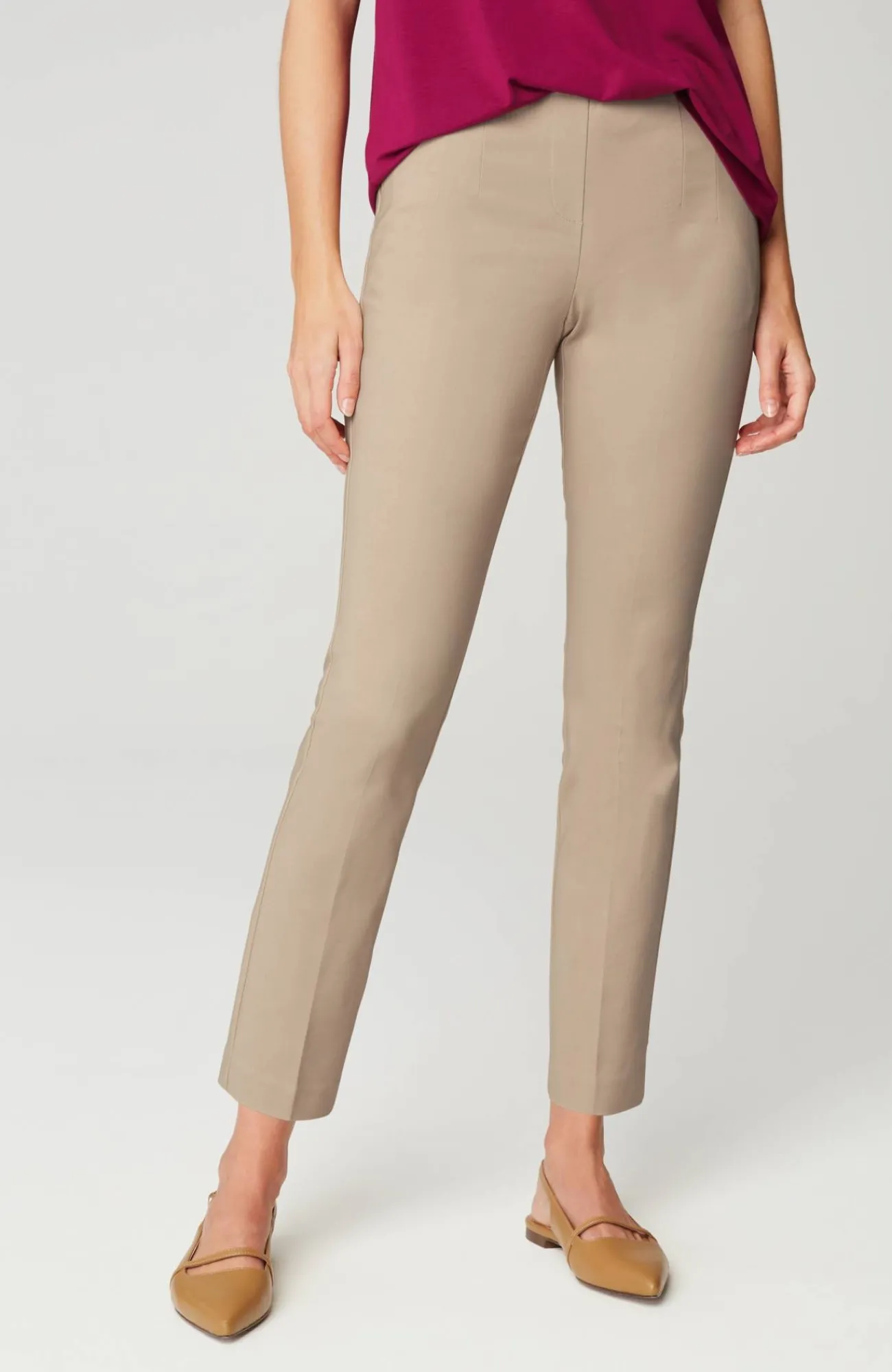 J.Jill Versatile Cotton-Stretch Slim-Leg Pants Sale