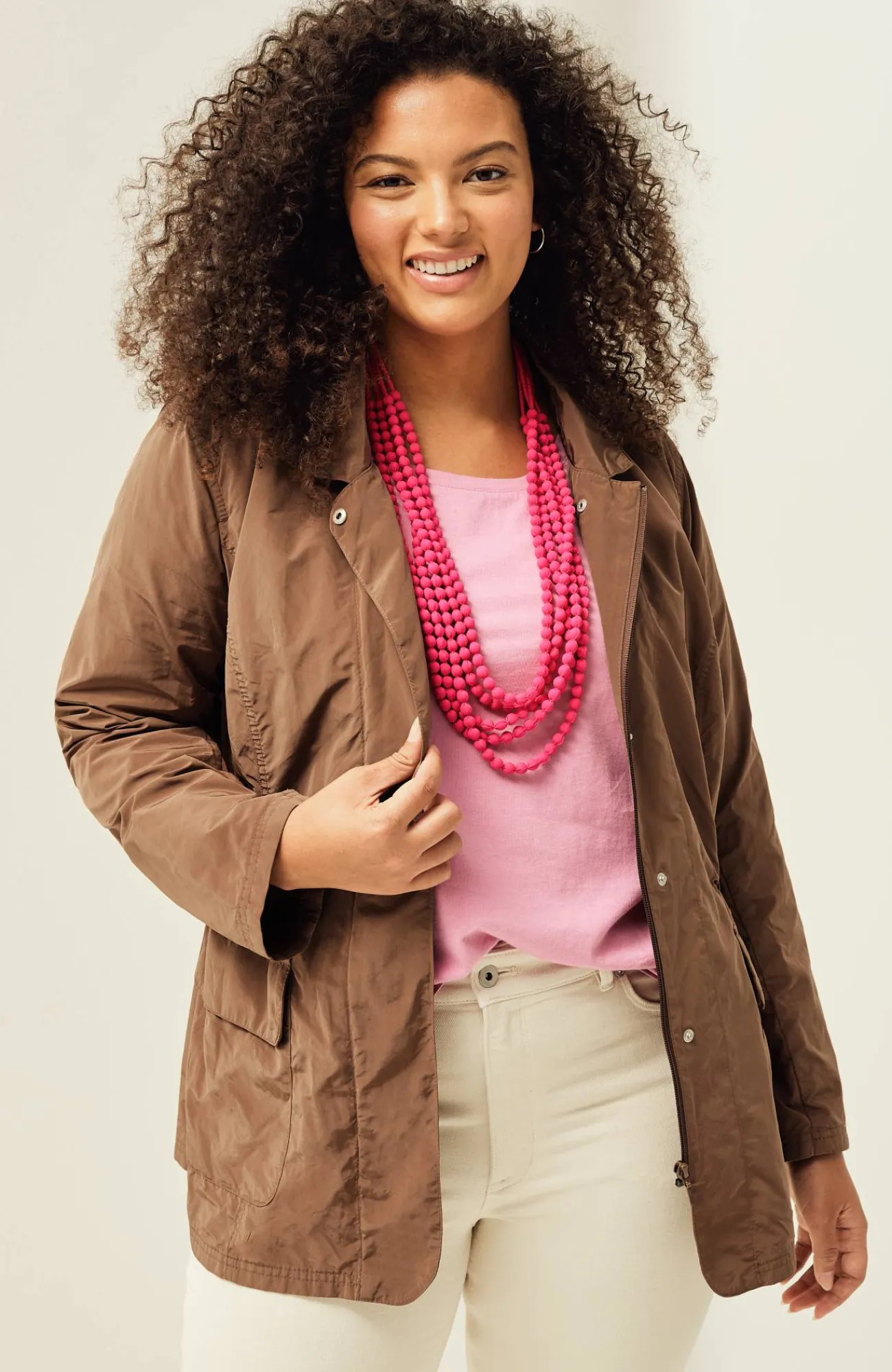 J.Jill Water-Repellent Utility Jacket Outlet