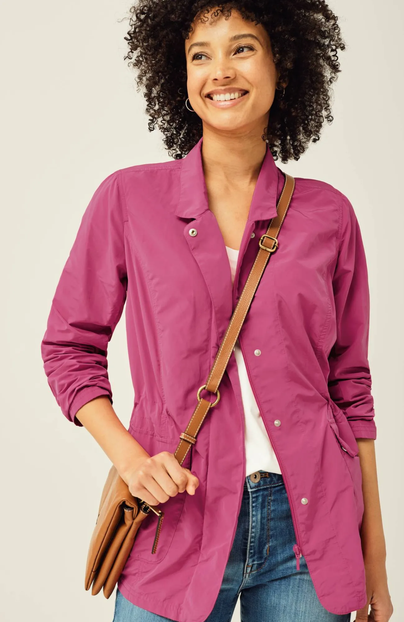 J.Jill Water-Repellent Utility Jacket Outlet