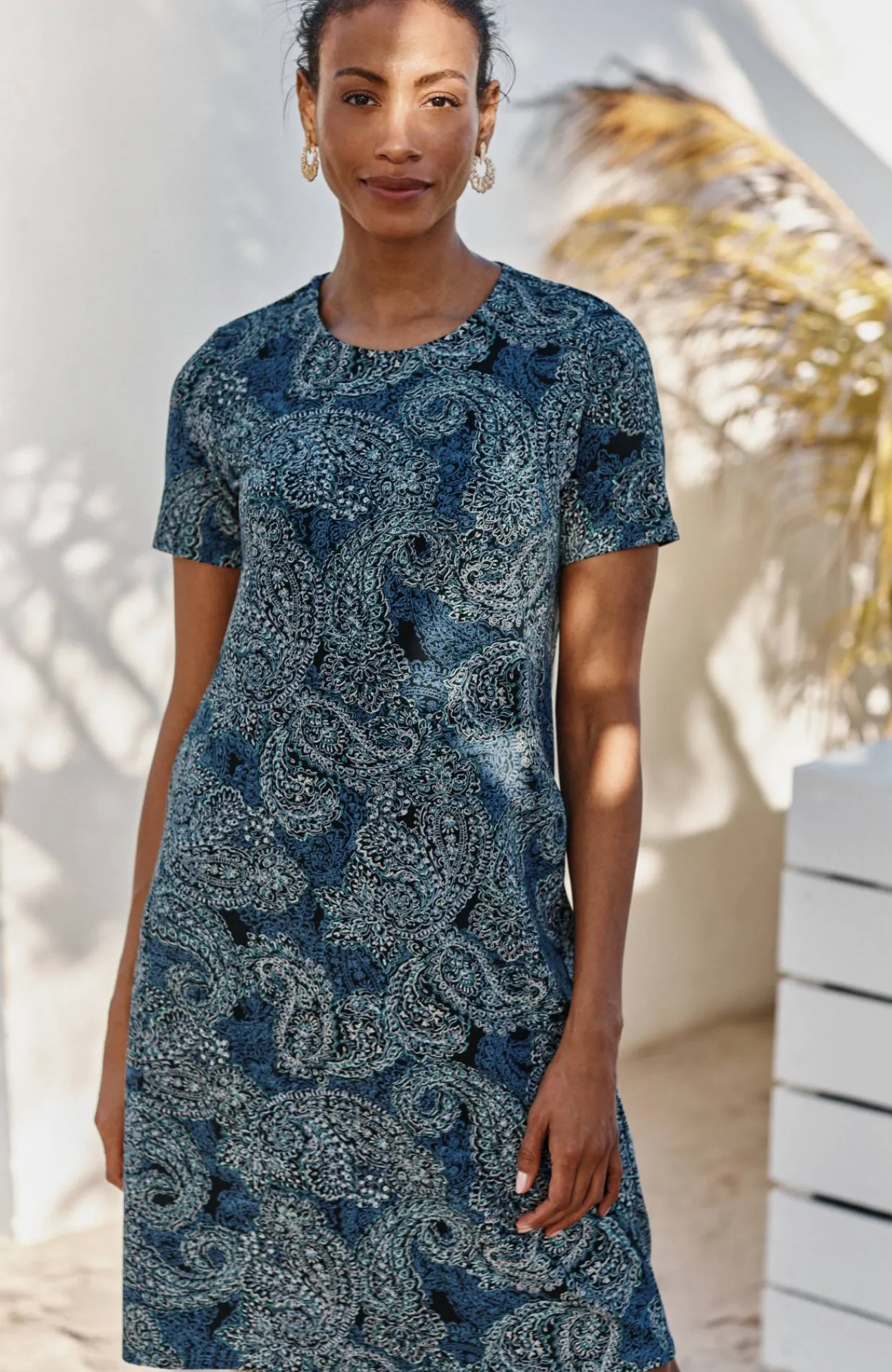 J.Jill Wearever A-Line T-Shirt Dress Shop