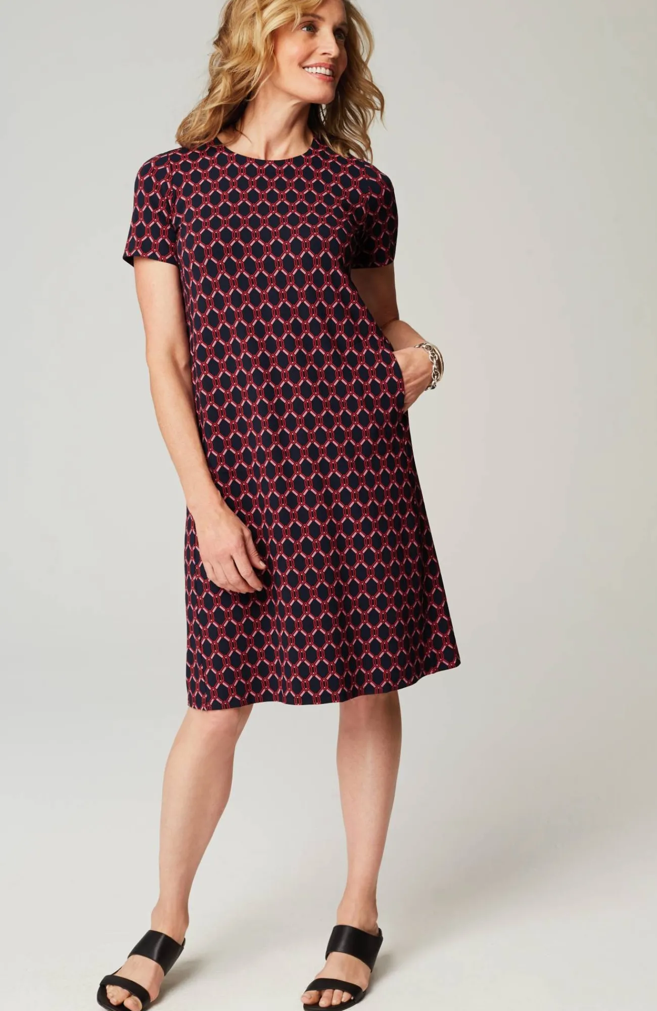 J.Jill Wearever A-Line T-Shirt Dress Shop
