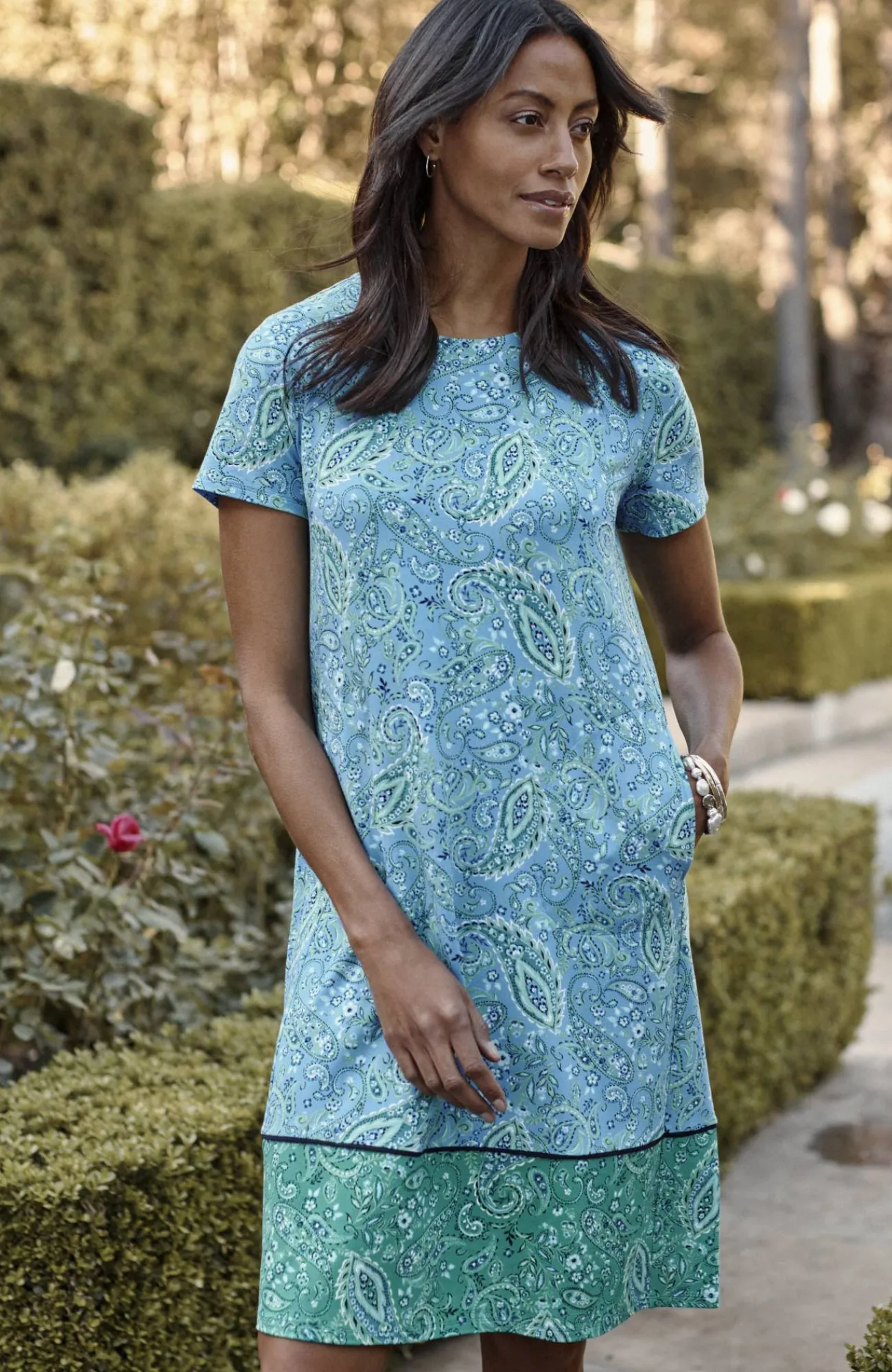 J.Jill Wearever A-Line T-Shirt Dress Shop
