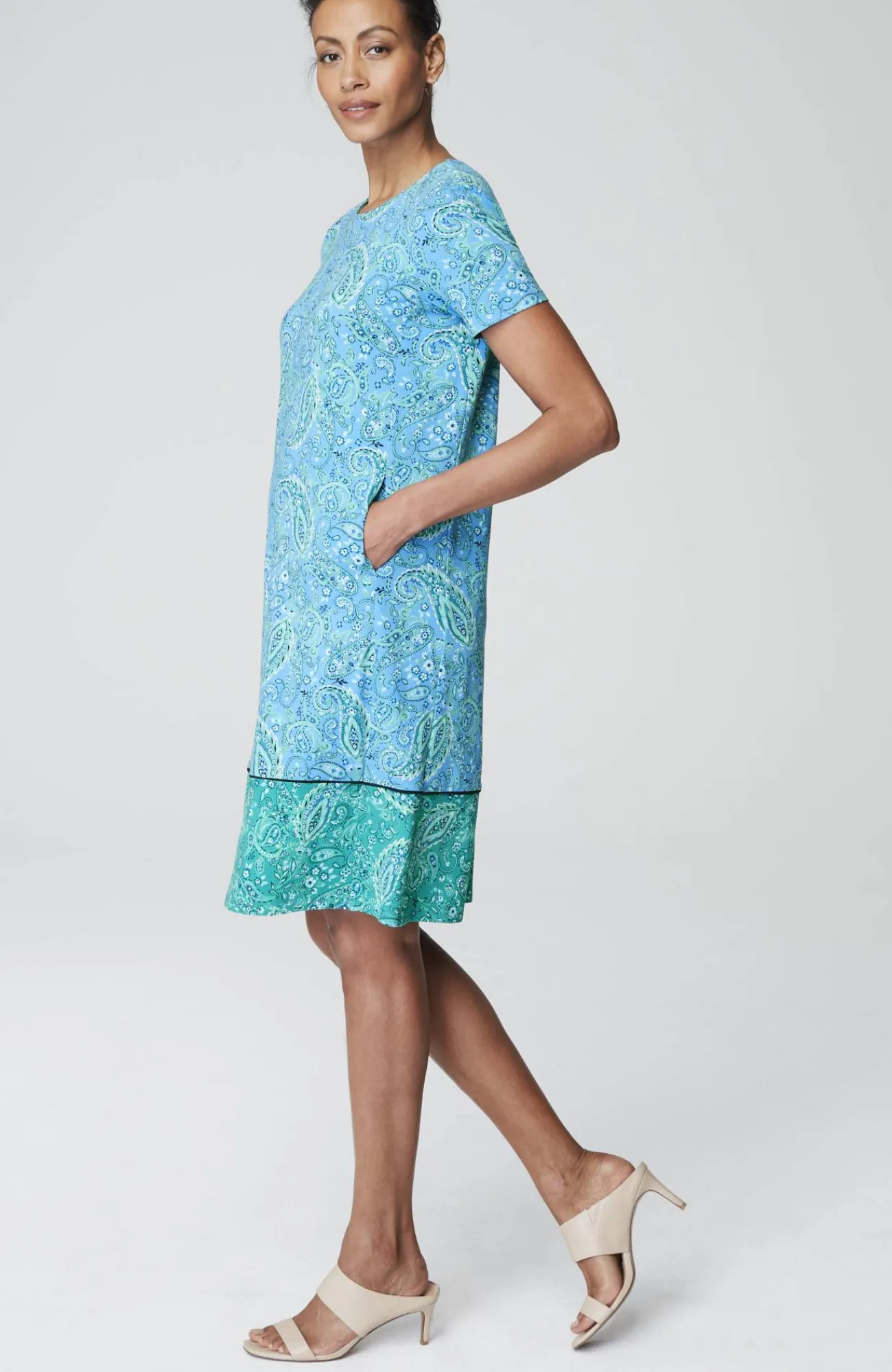 J.Jill Wearever A-Line T-Shirt Dress Shop