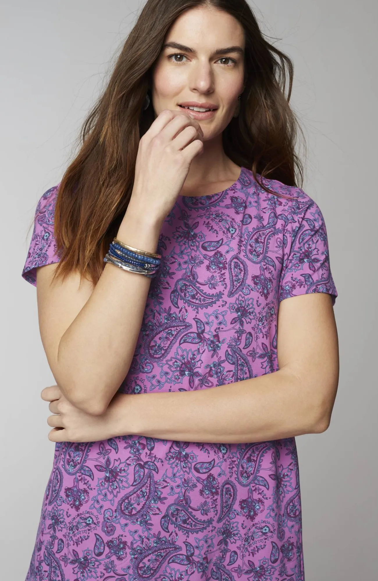 J.Jill Wearever A-Line T-Shirt Dress Shop