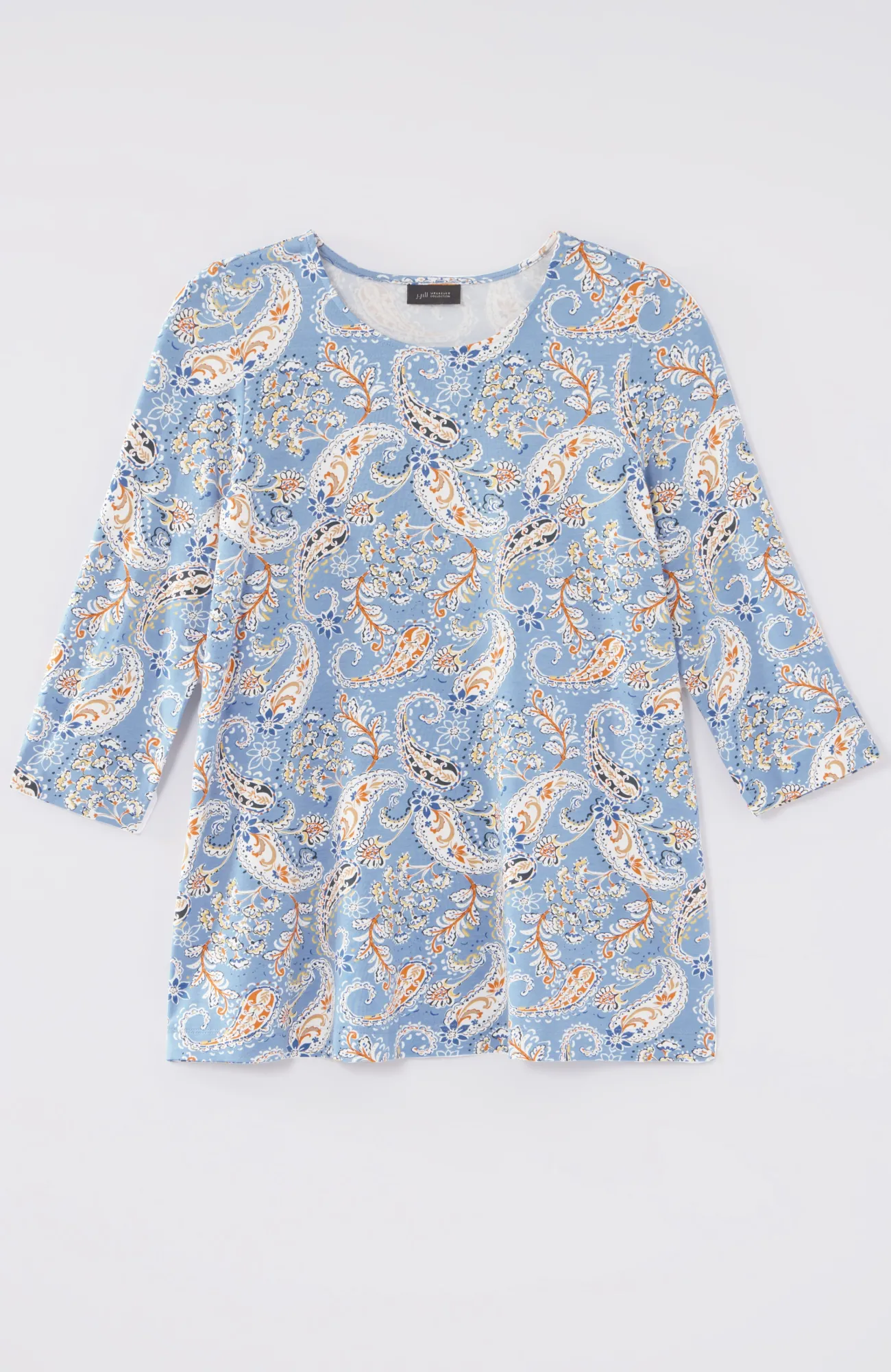 J.Jill Wearever Ballet-Sleeve Crew-Neck Top Discount