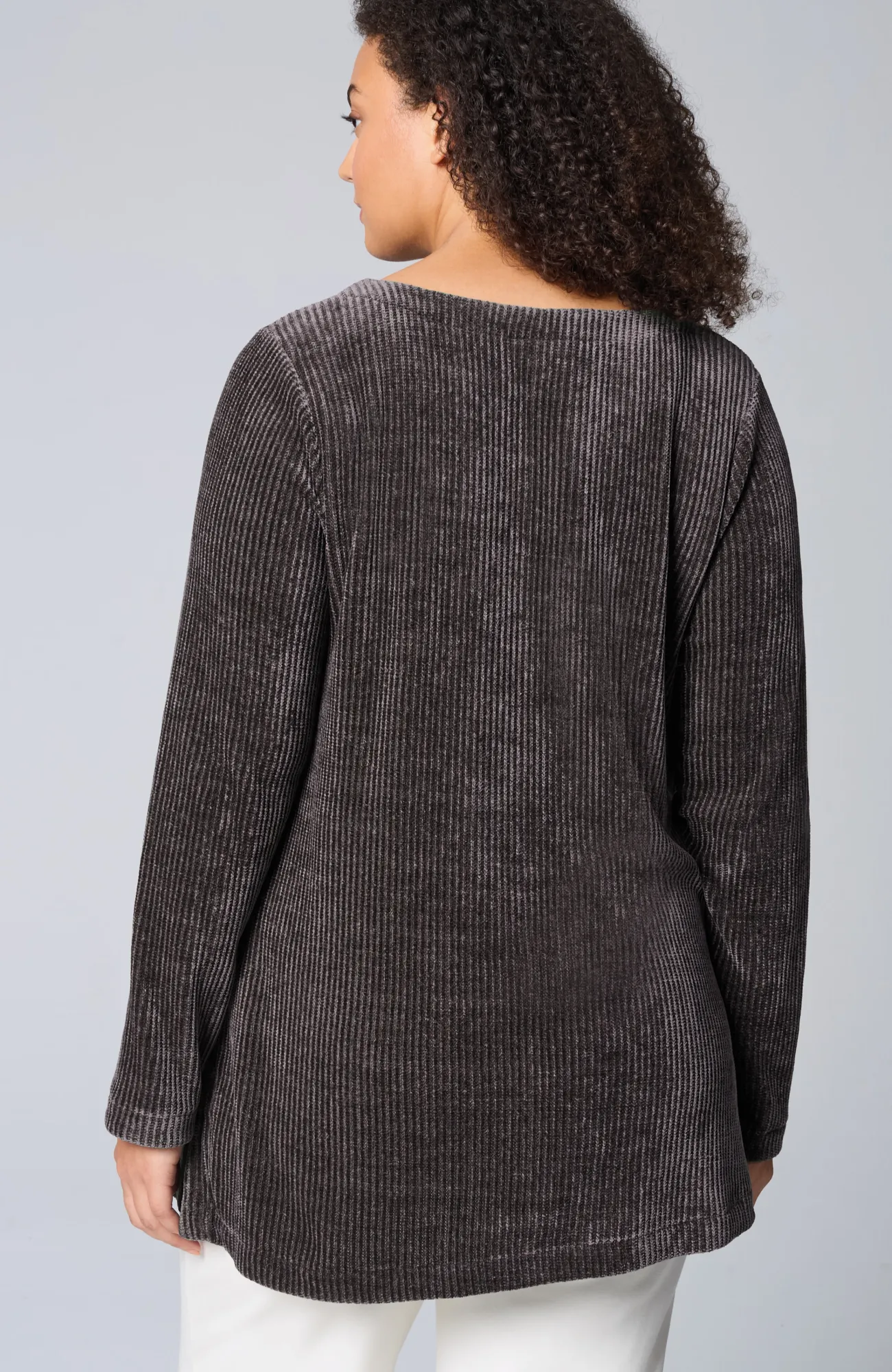 J.Jill Wearever Boat-Neck Chenille Tunic Best
