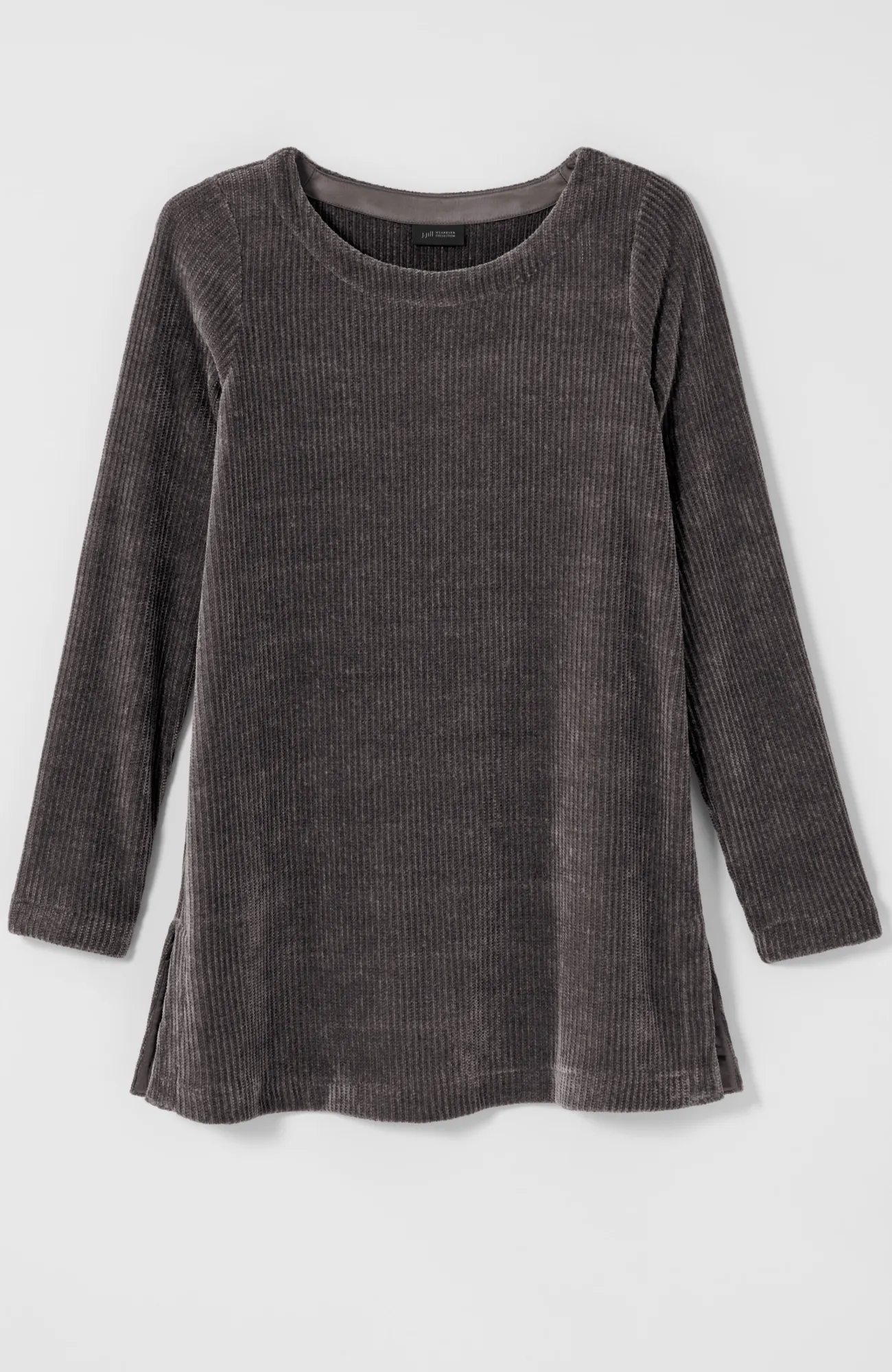 J.Jill Wearever Boat-Neck Chenille Tunic Best