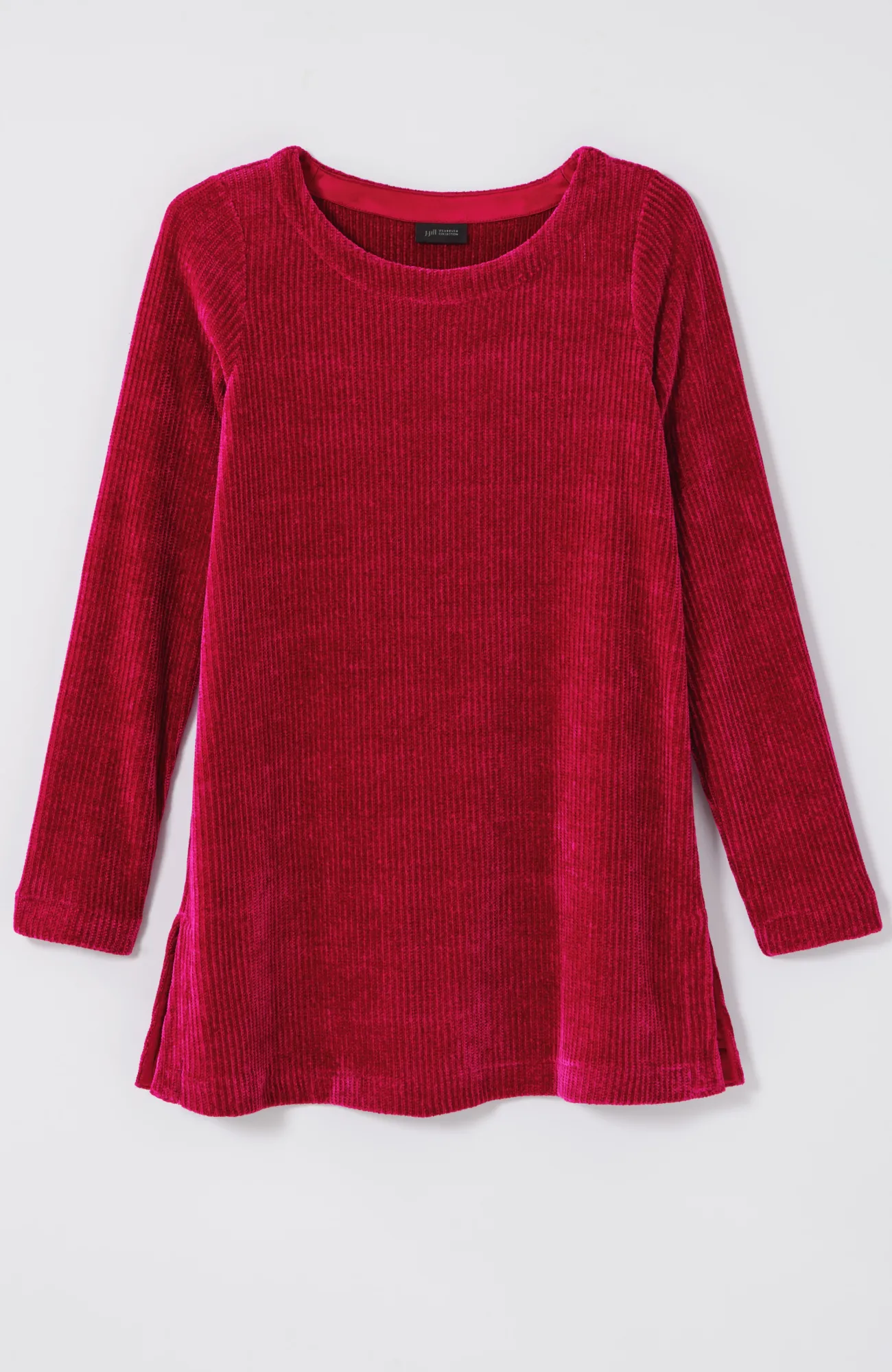 J.Jill Wearever Boat-Neck Chenille Tunic Best