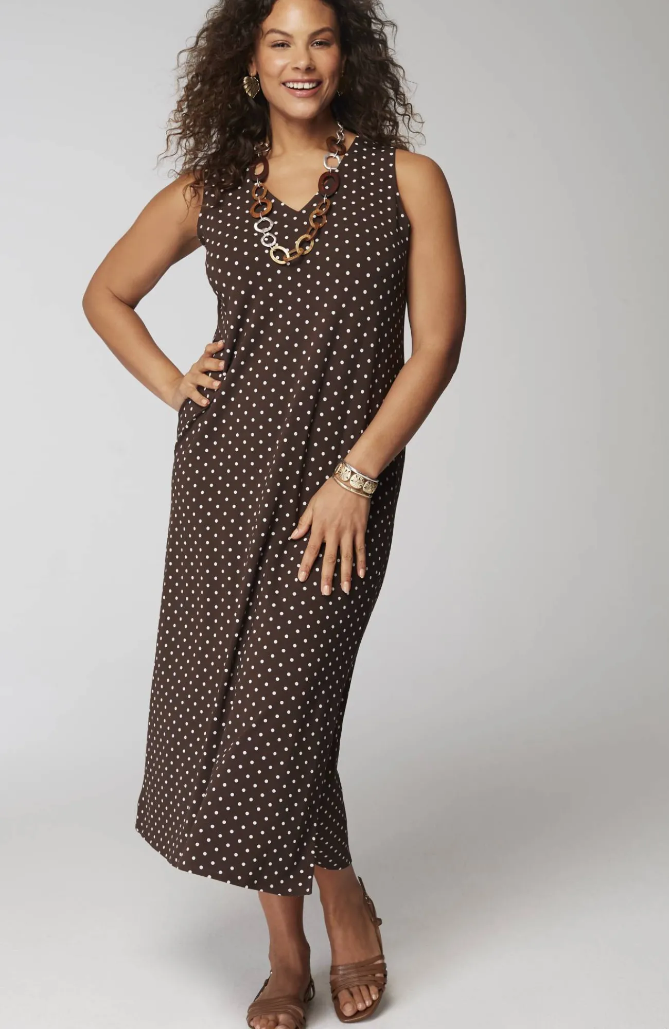 J.Jill Wearever Column Dress Hot