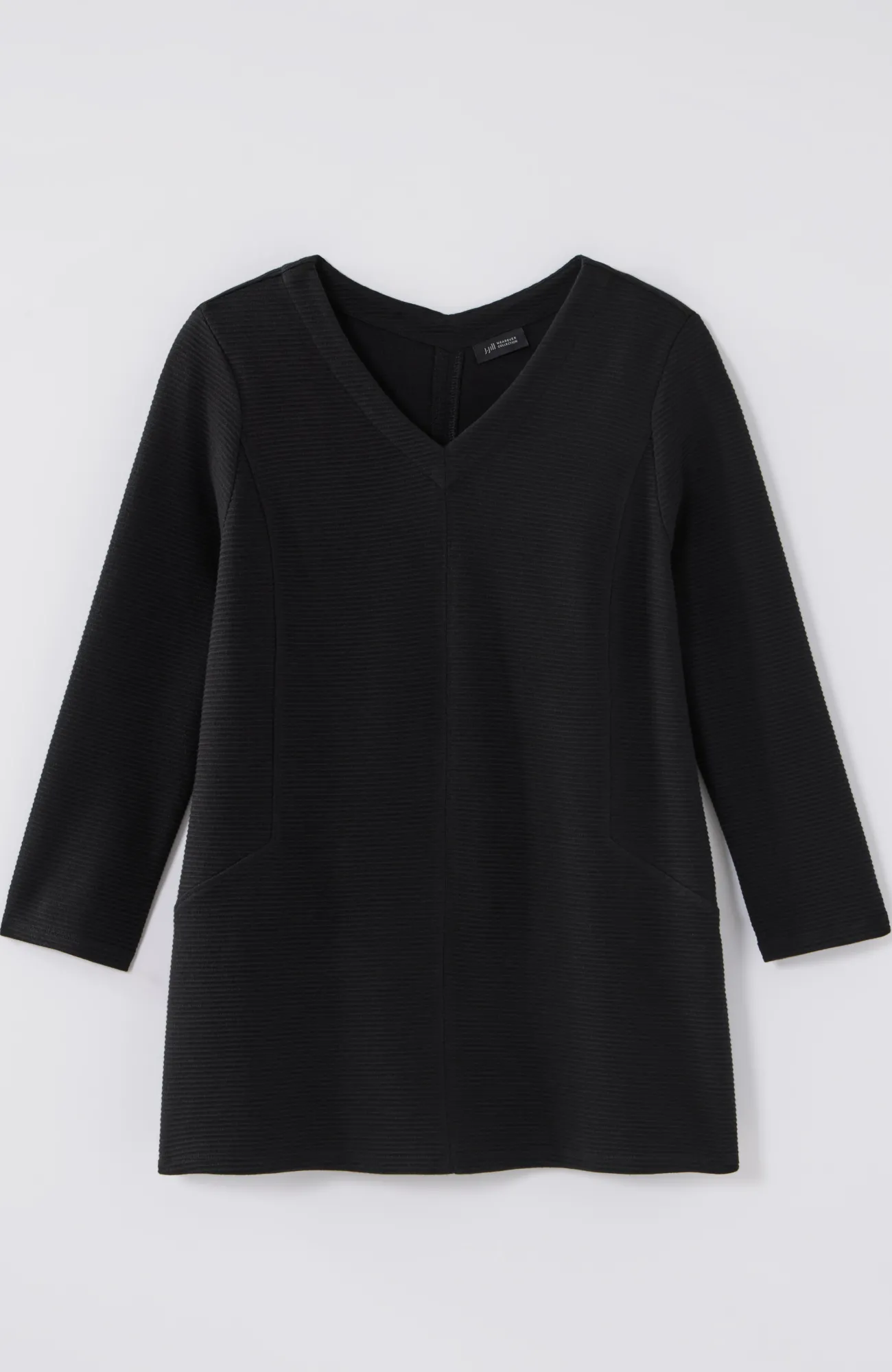 J.Jill Wearever Double V-Neck Ottoman Top Discount