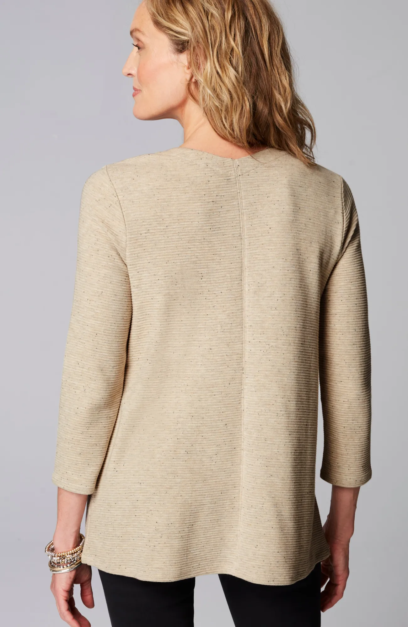J.Jill Wearever Double V-Neck Ottoman Top Discount