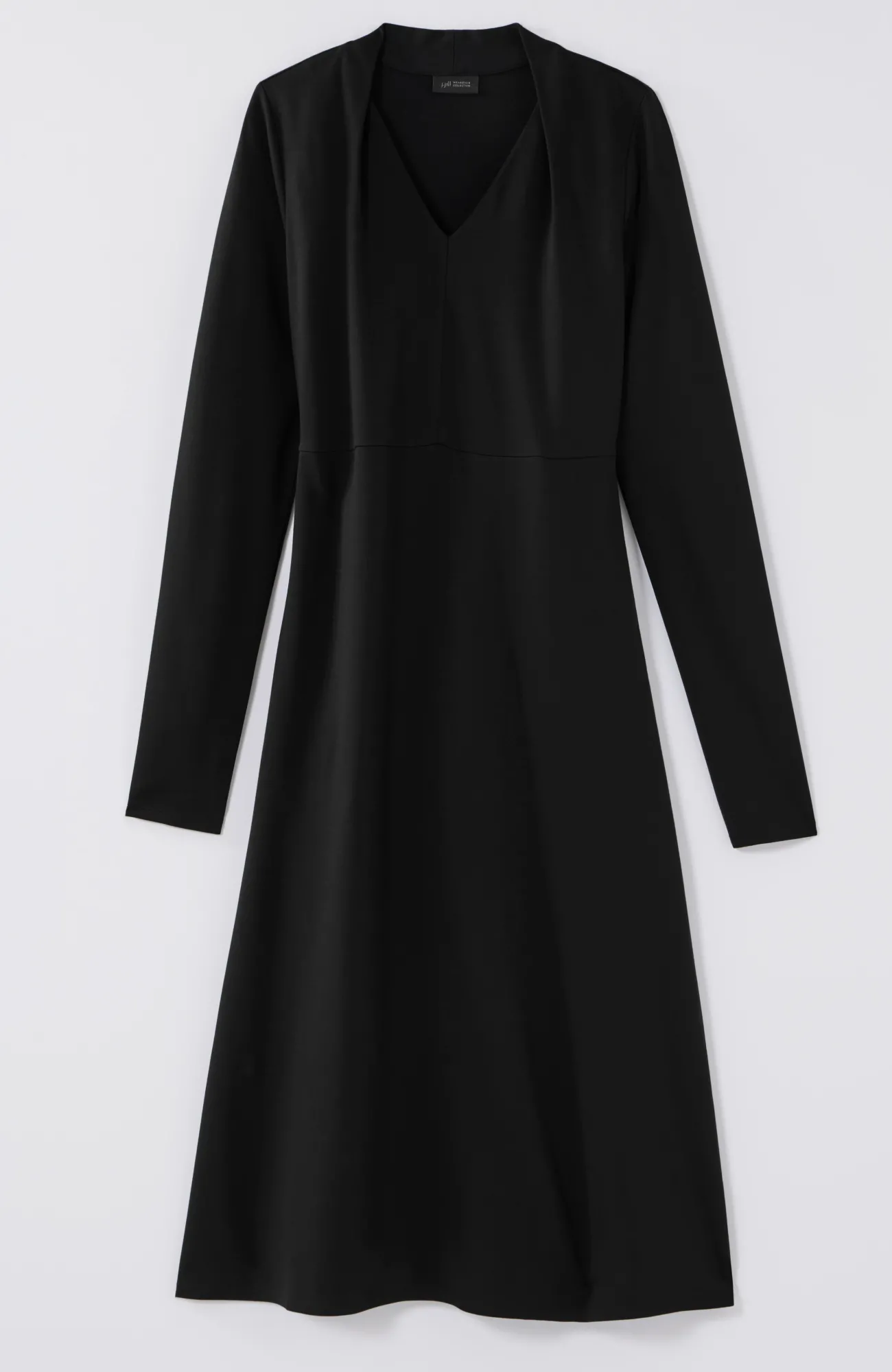 J.Jill Wearever Double-Face Jersey Fit-And-Flare Dress Cheap