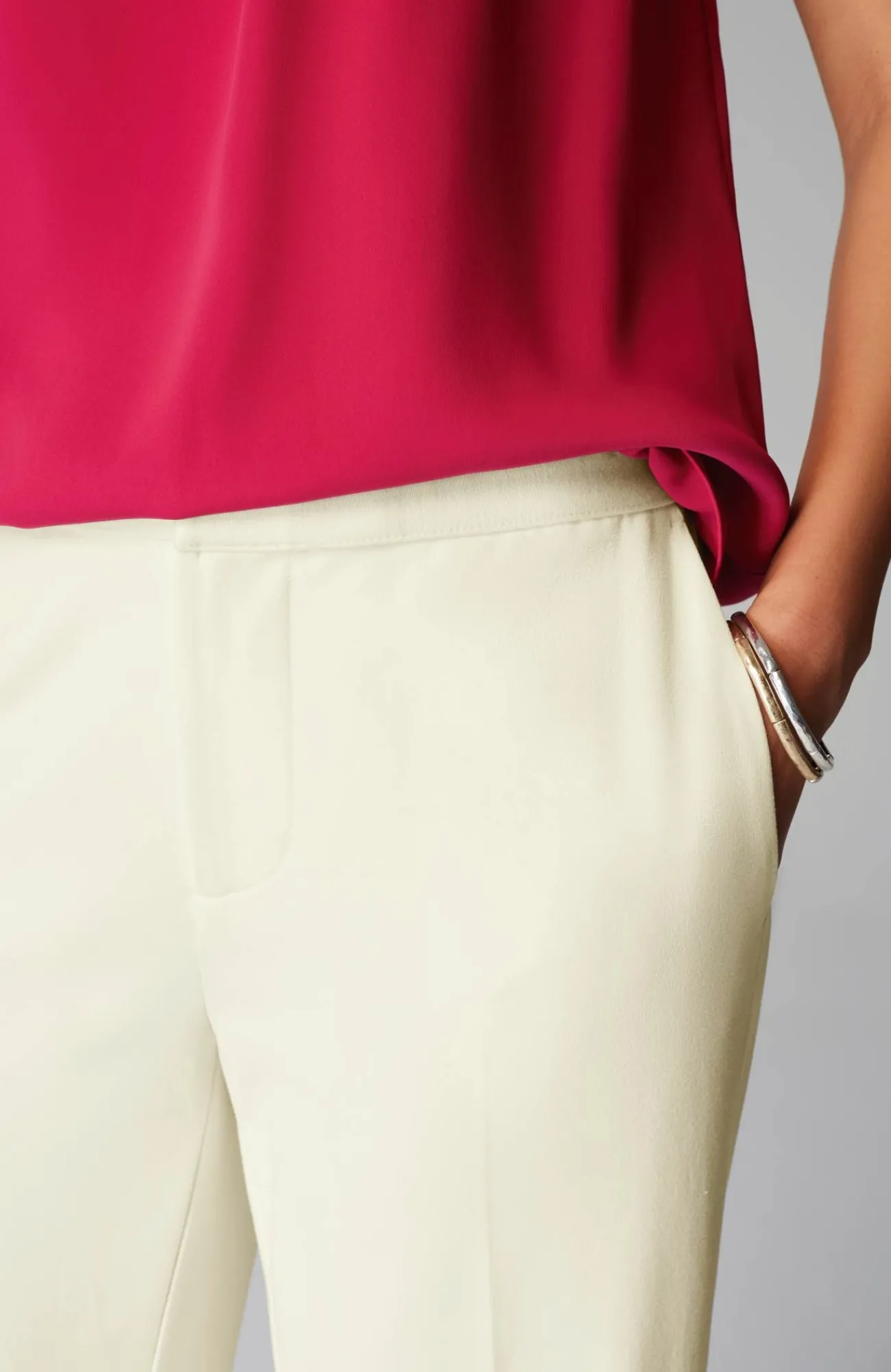 J.Jill Wearever Double-Face Jersey Trousers Fashion