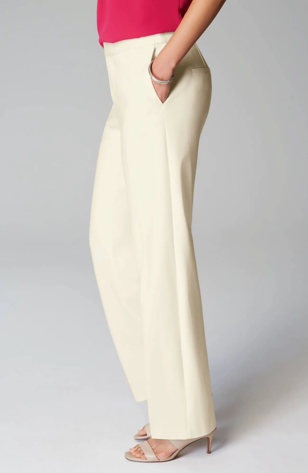 J.Jill Wearever Double-Face Jersey Trousers Fashion
