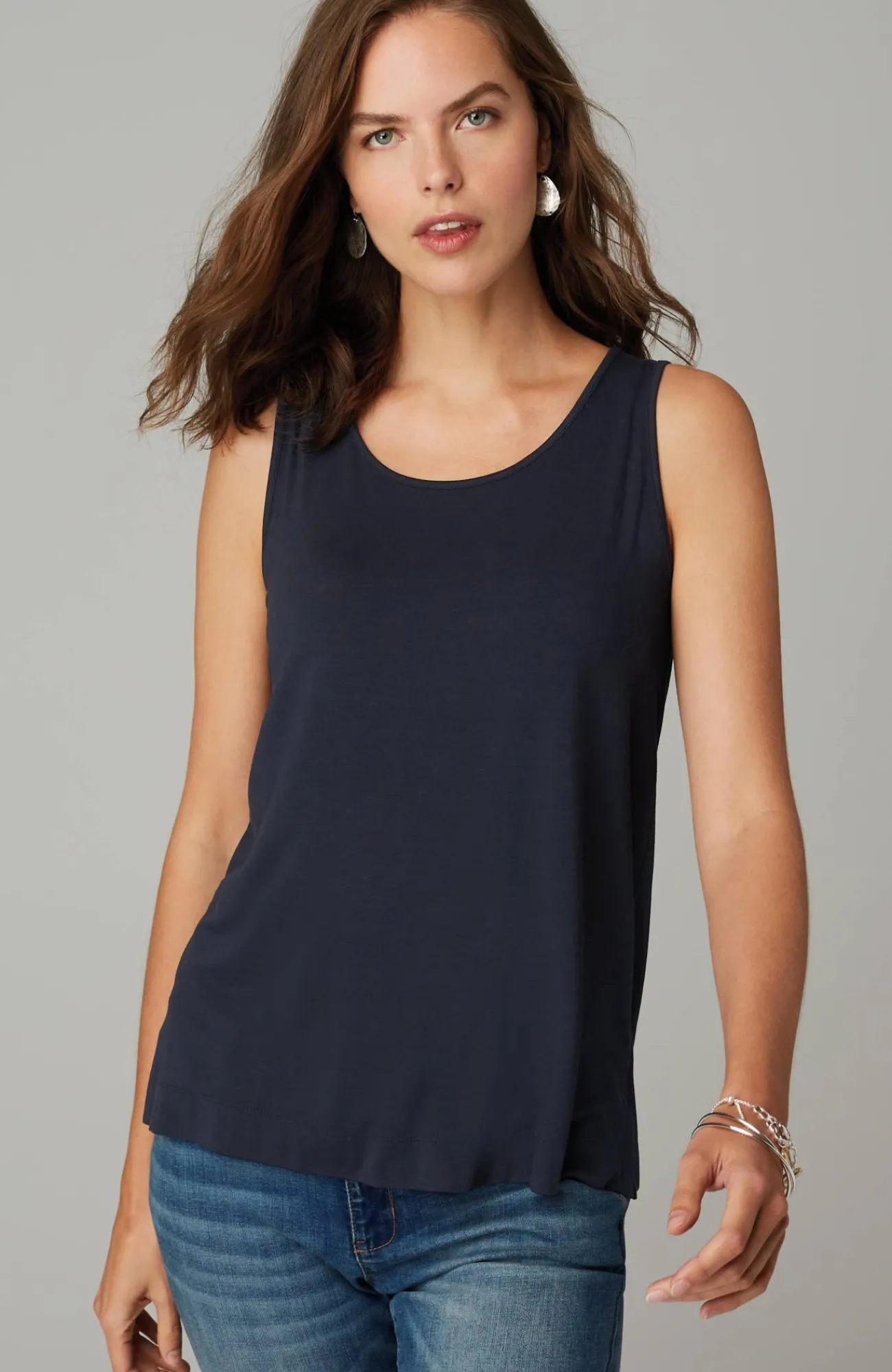 J.Jill Wearever Easy A-Line Tank Best