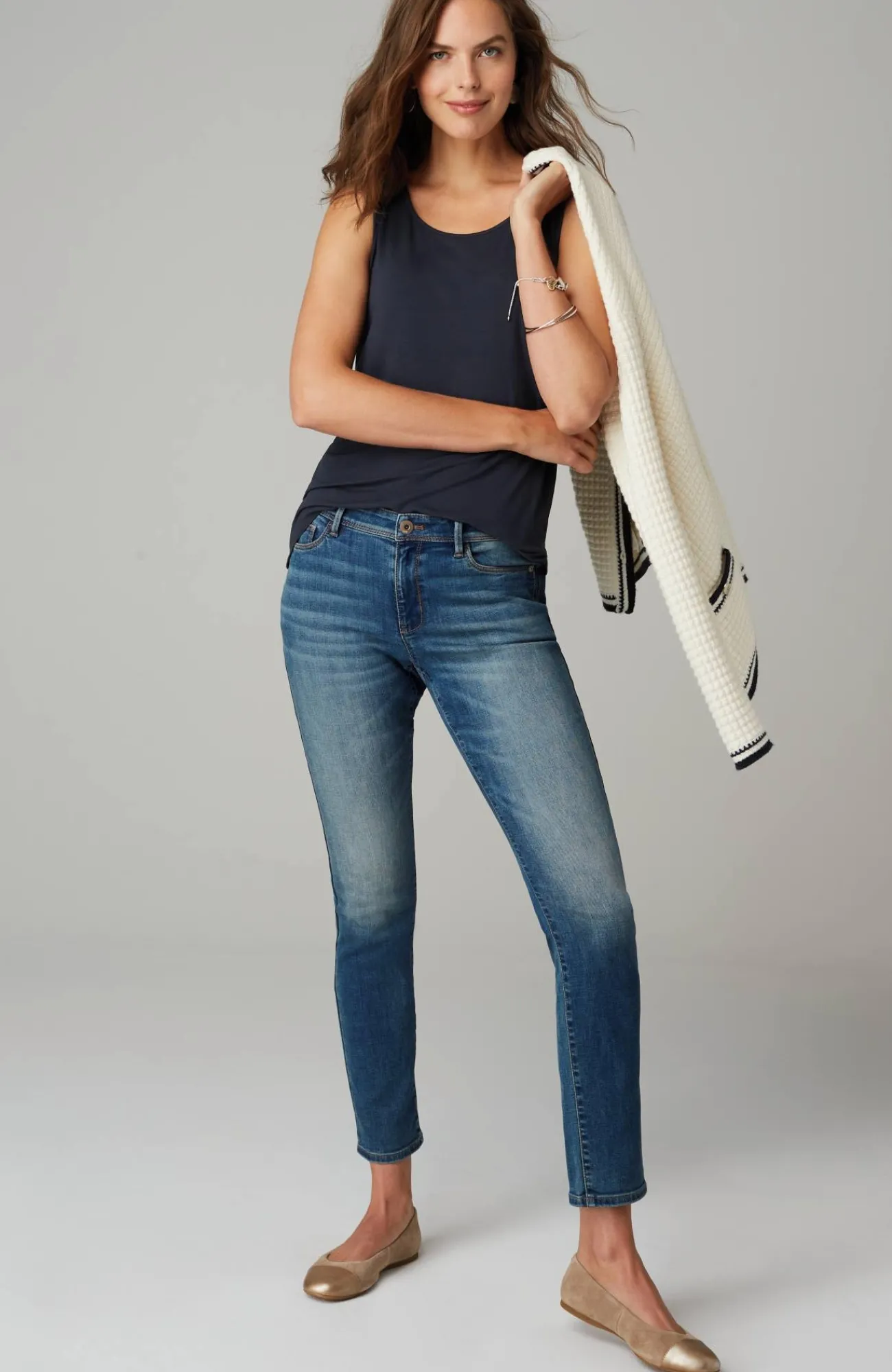 J.Jill Wearever Easy A-Line Tank Best