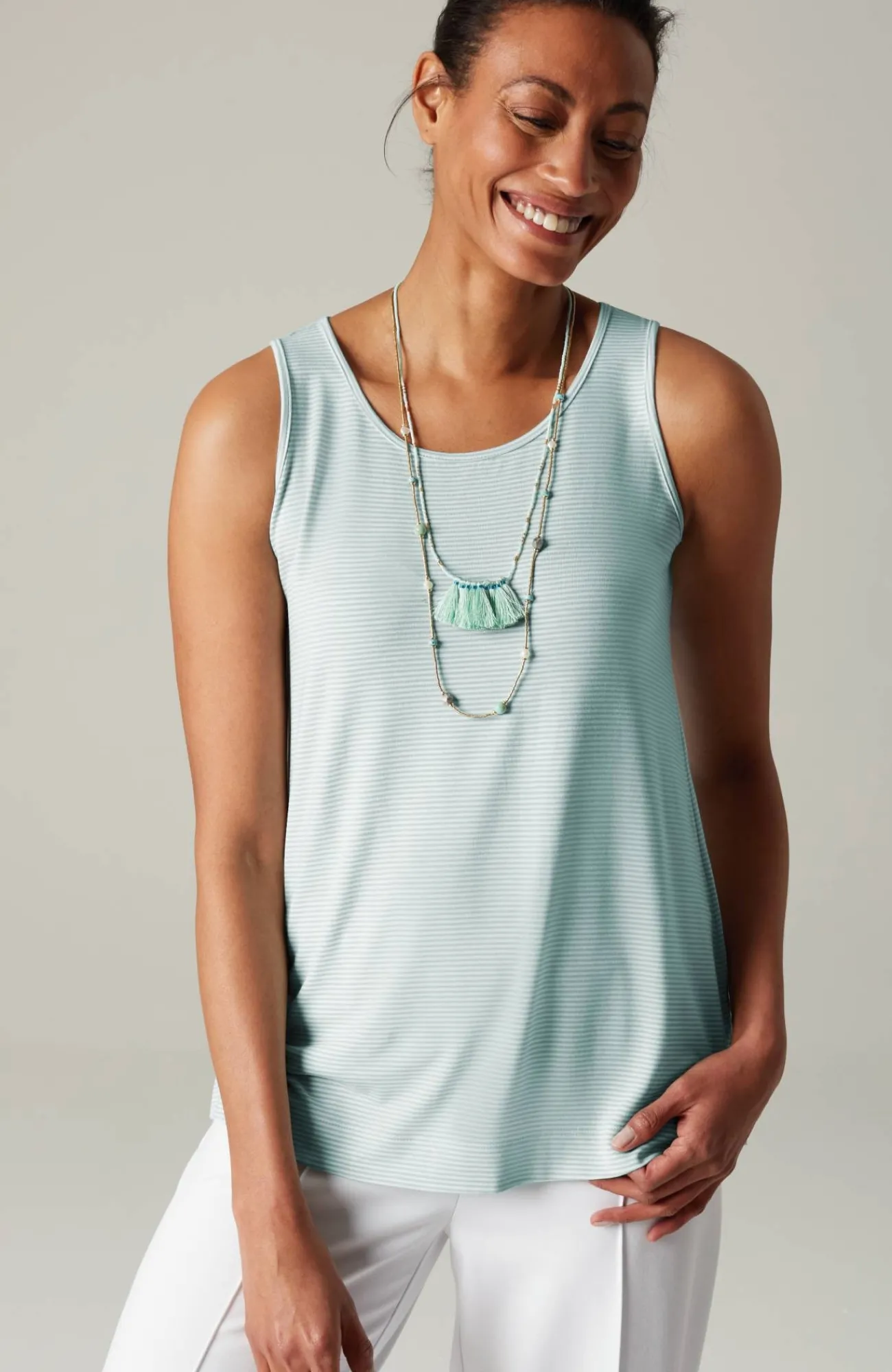 J.Jill Wearever Easy A-Line Tank Best