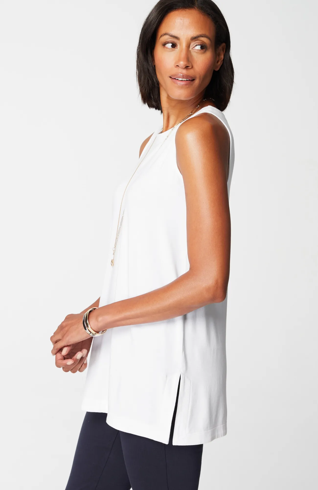 J.Jill Wearever Long Layering Tank Fashion
