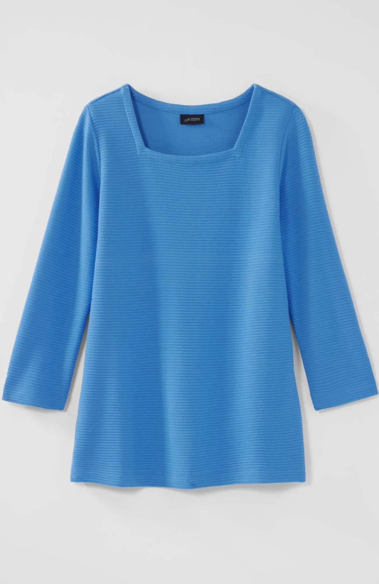 J.Jill Wearever Ottoman Square-Neck Top Best Sale
