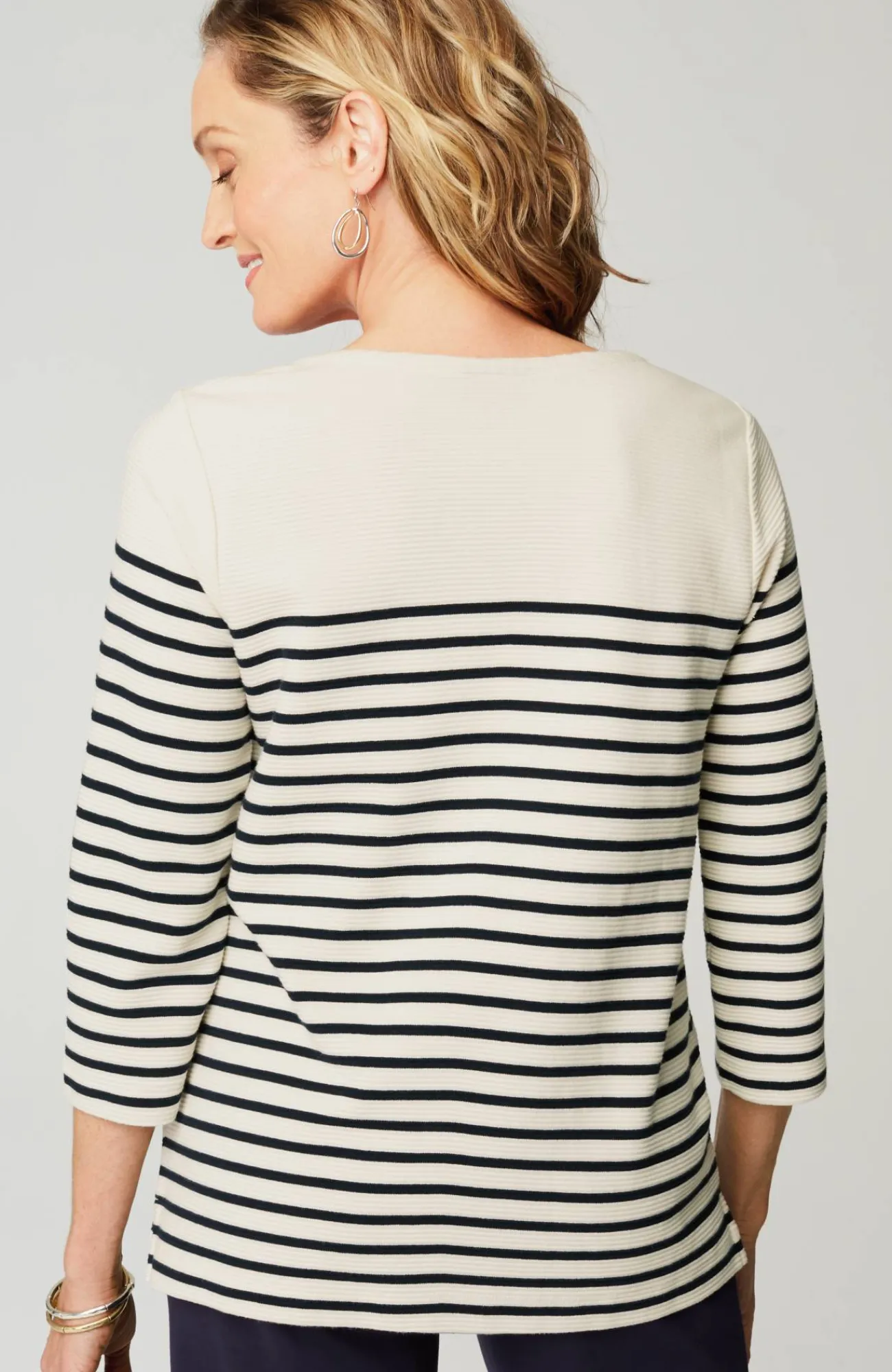 J.Jill Wearever Ottoman Square-Neck Top Best Sale