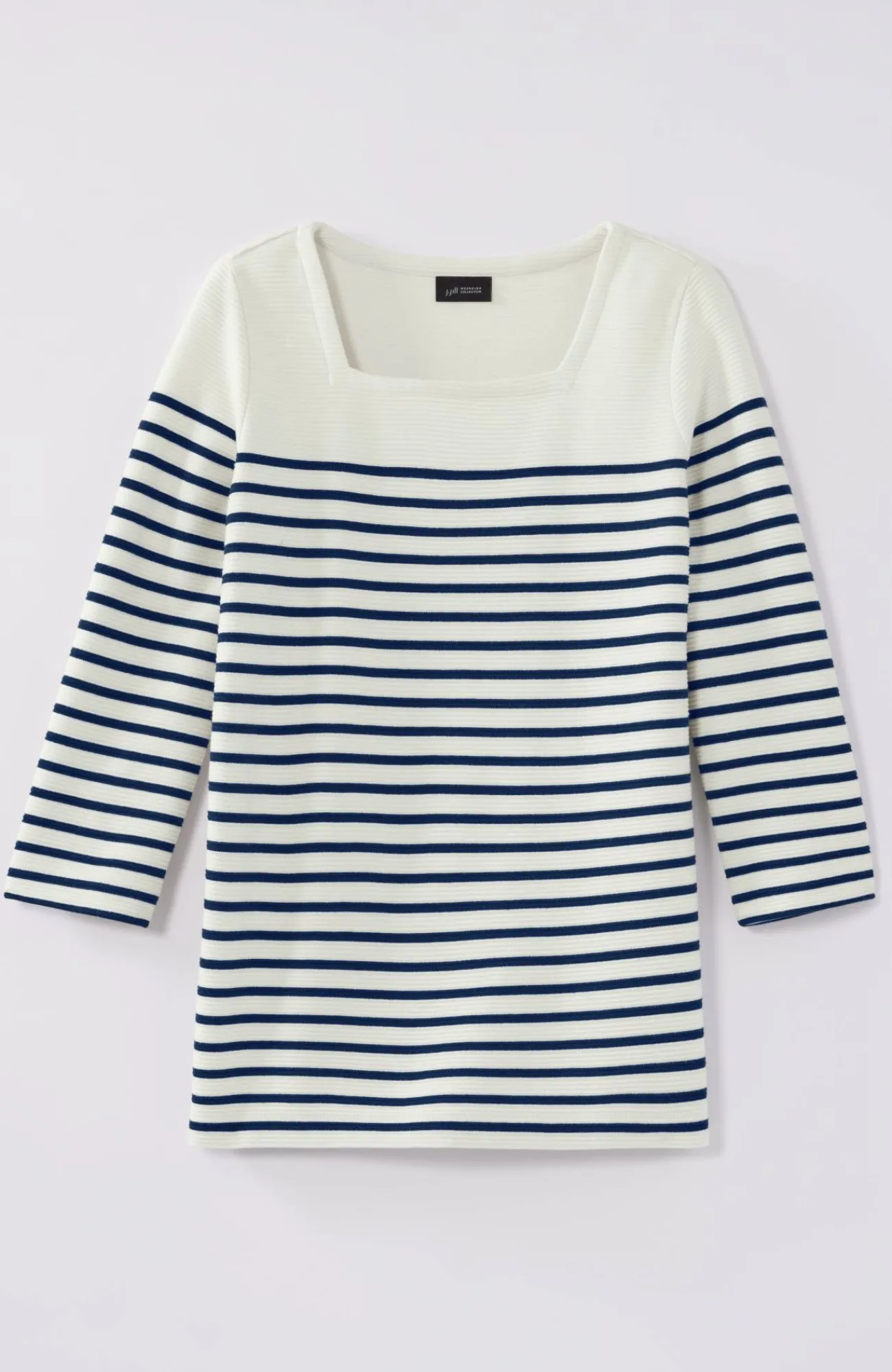 J.Jill Wearever Ottoman Square-Neck Top Best Sale