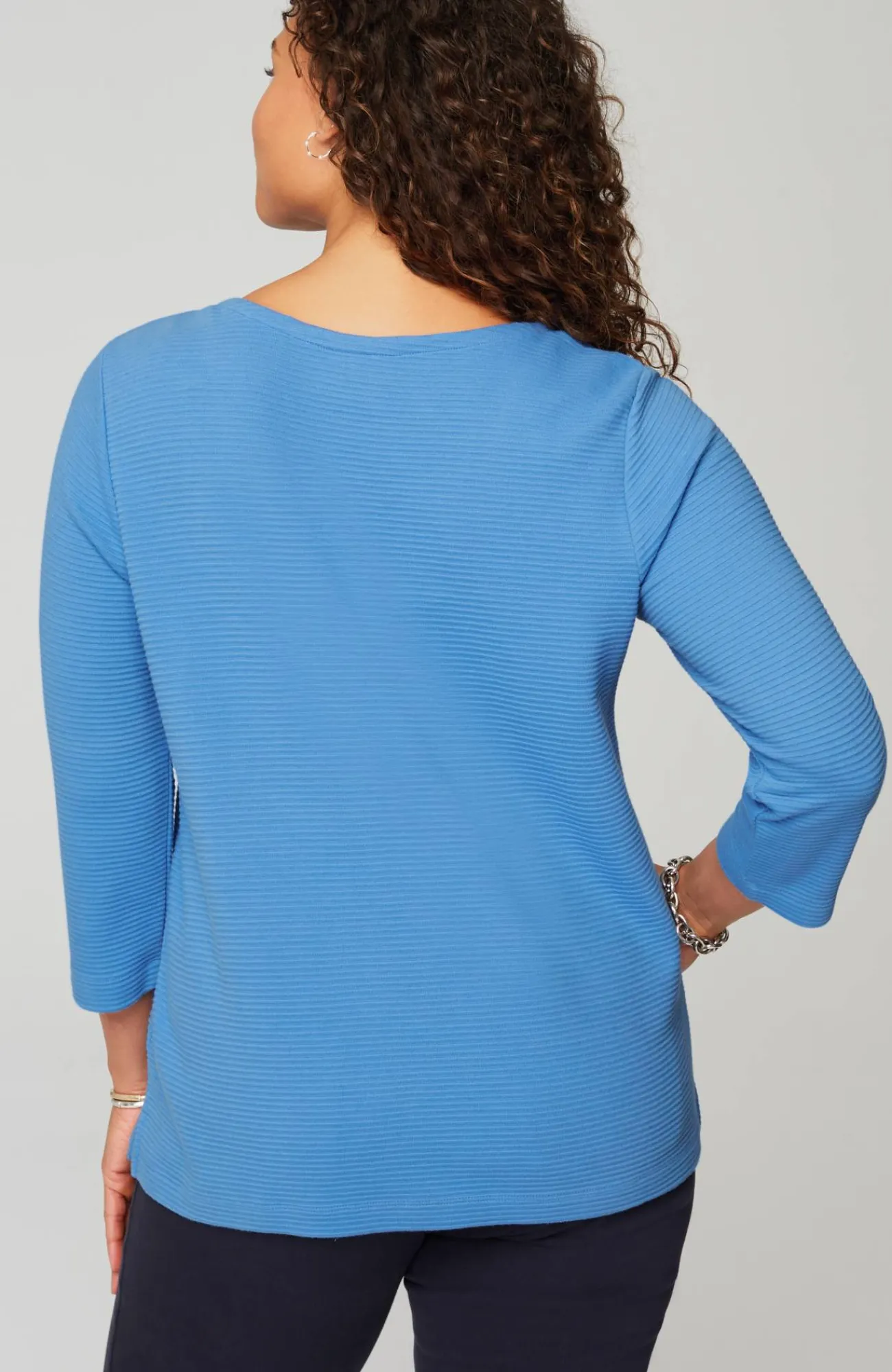 J.Jill Wearever Ottoman Square-Neck Top Best Sale