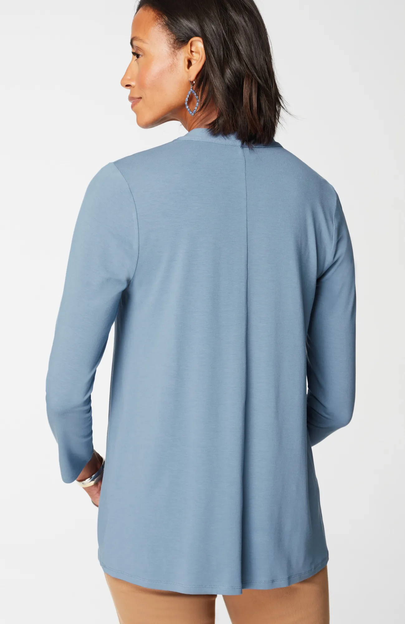 J.Jill Wearever Pleated Top Best
