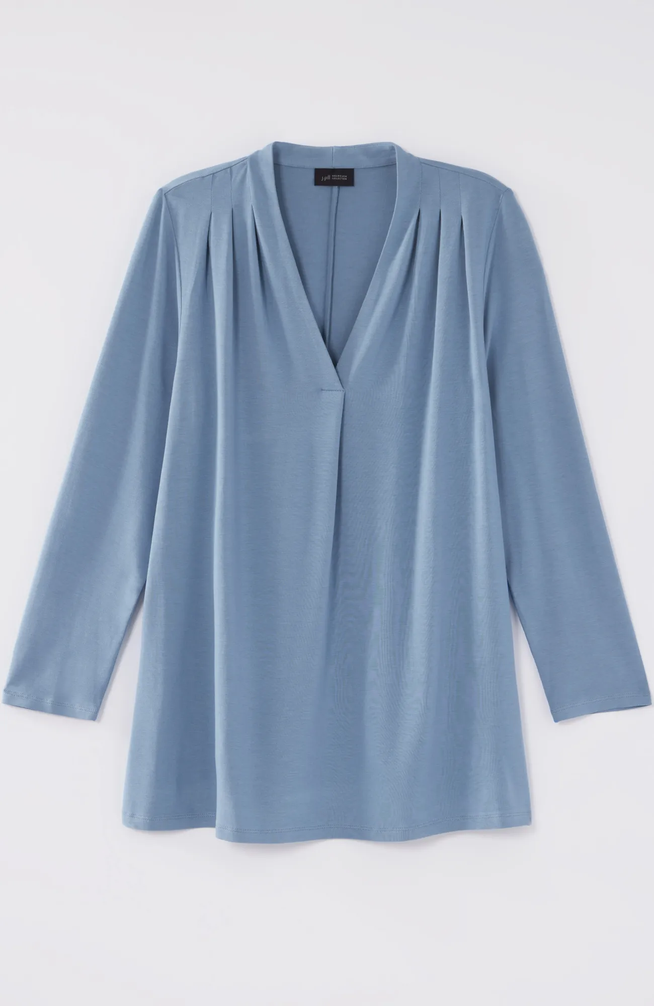 J.Jill Wearever Pleated Top Best