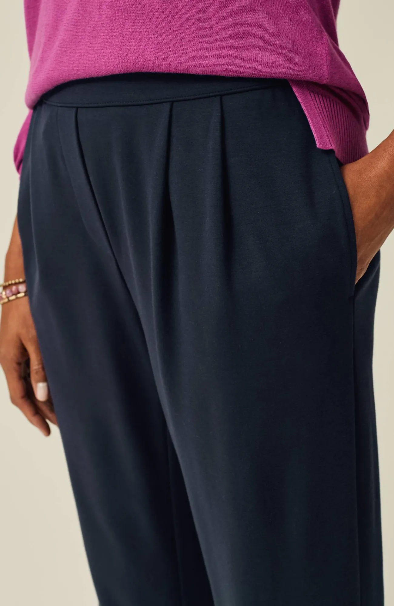 J.Jill Wearever Pleated Trousers Hot