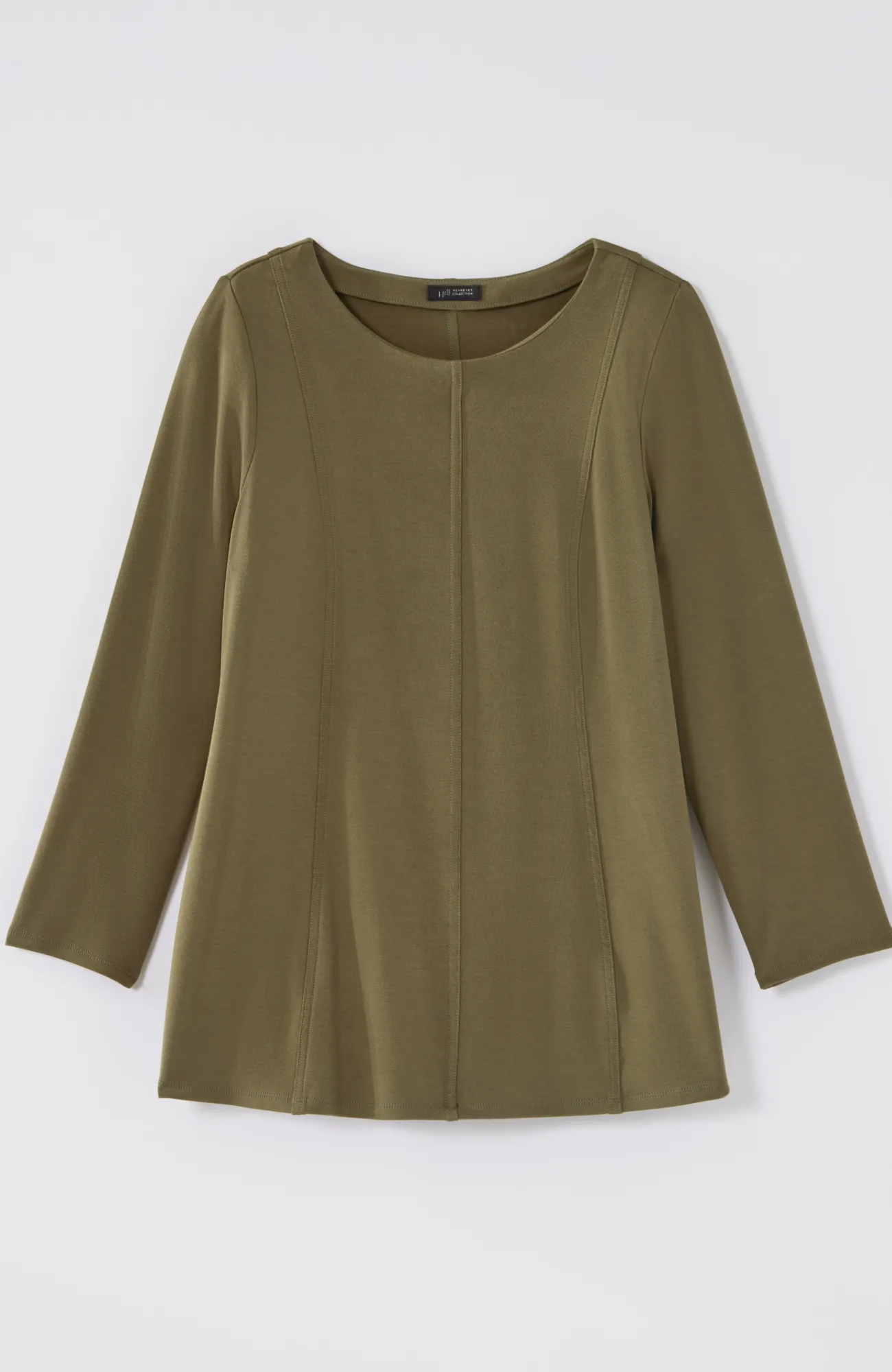 J.Jill Wearever Seamed Peplum Top Flash Sale