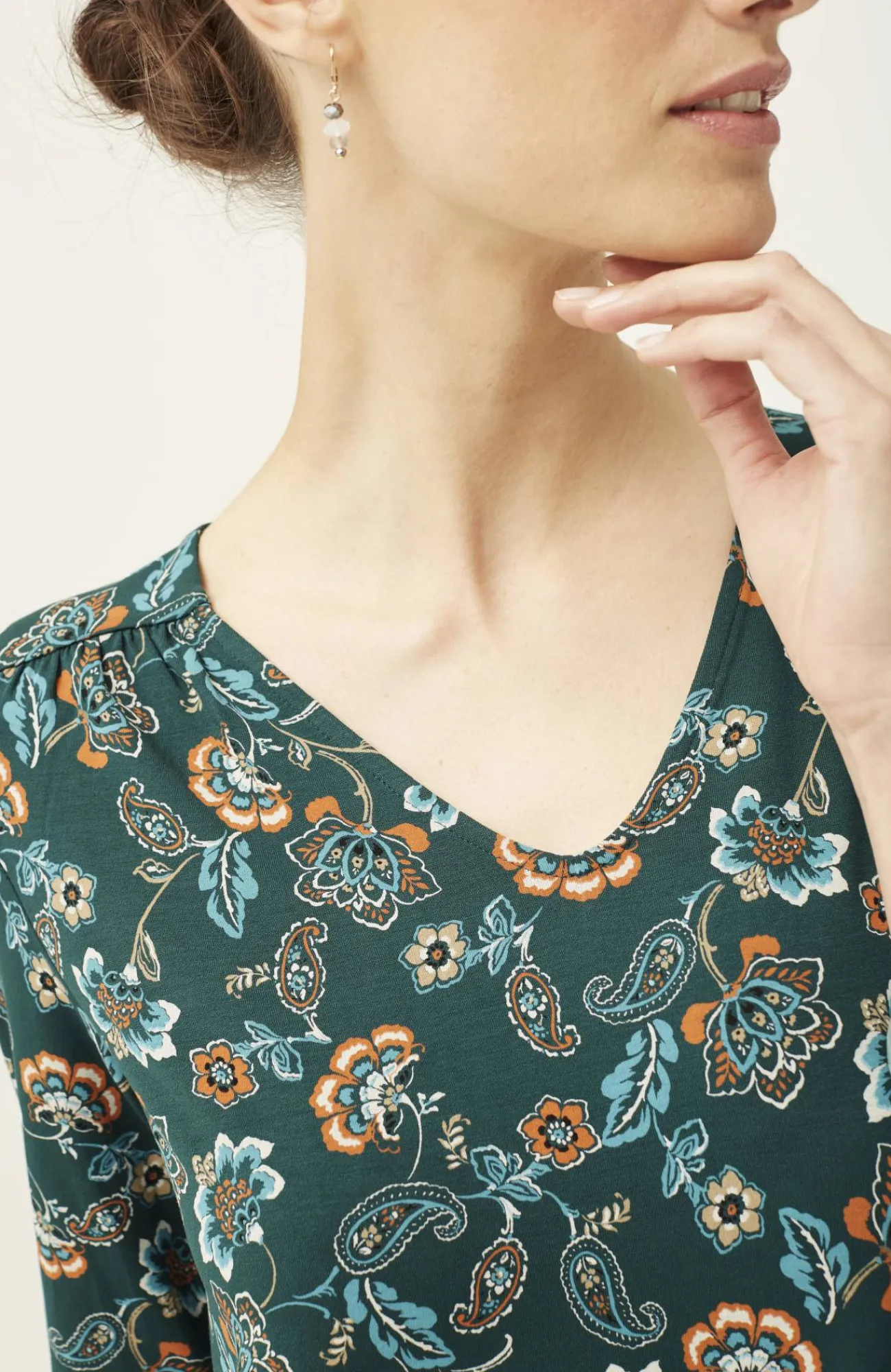 J.Jill Wearever Shirred A-Line Tunic Sale