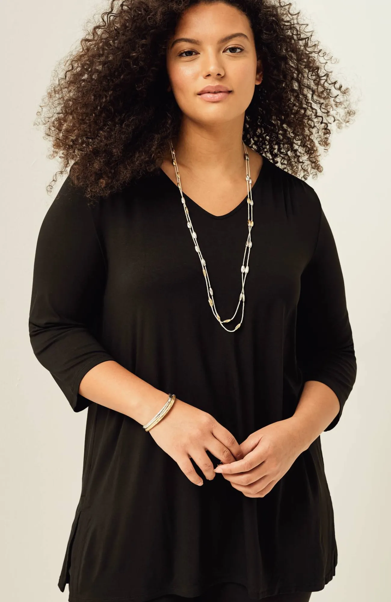 J.Jill Wearever Shirred A-Line Tunic Sale