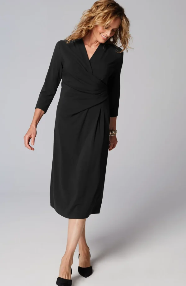J.Jill Wearever Side-Pleated Dress Sale